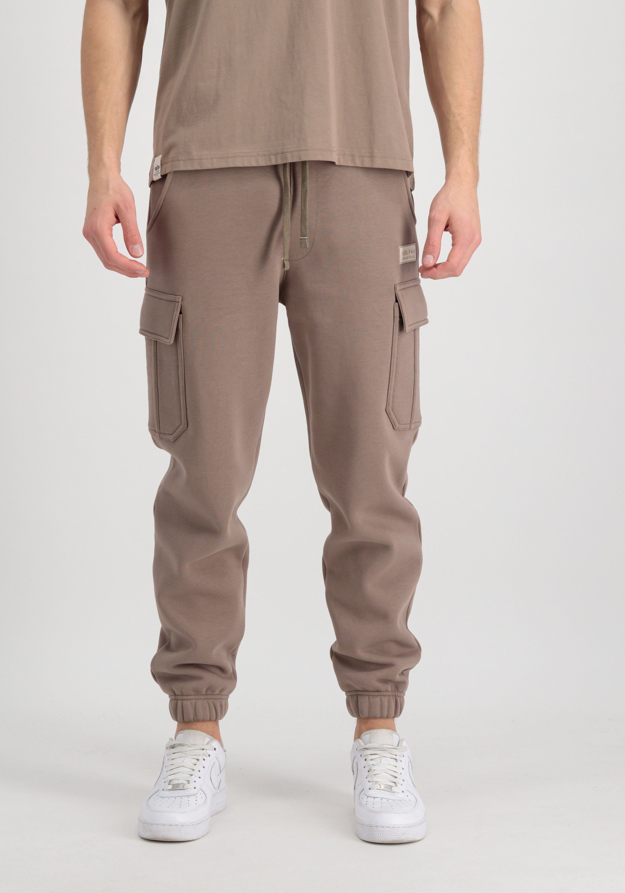 Alpha Industries Joggingbroek Alpha Industries Men - Jogger Organics Cargo Jogger heren broeken maat XS bruin