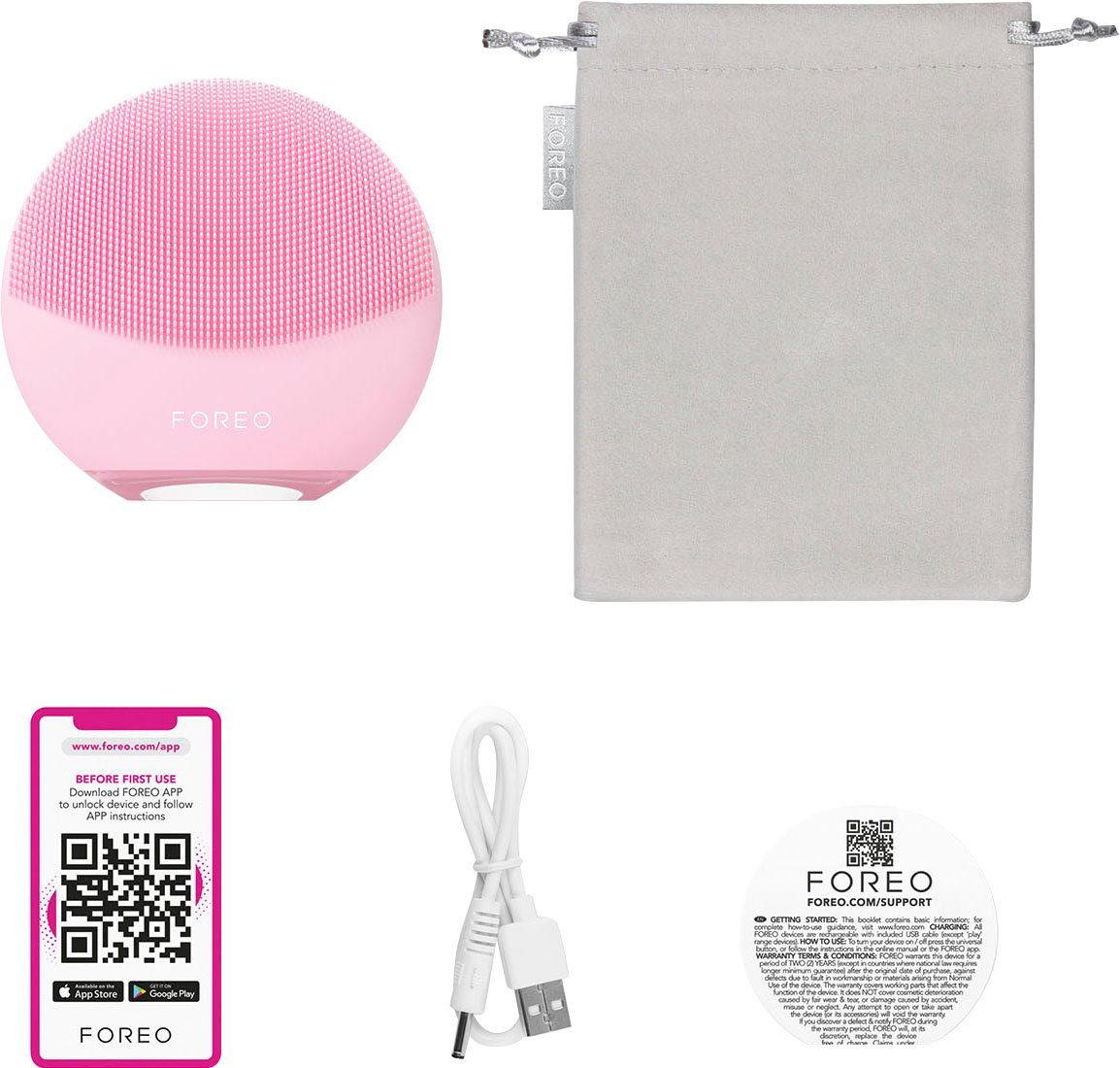 FOREO Elektrische gezichtsreinigingsborstel LUNA™ 4 mini