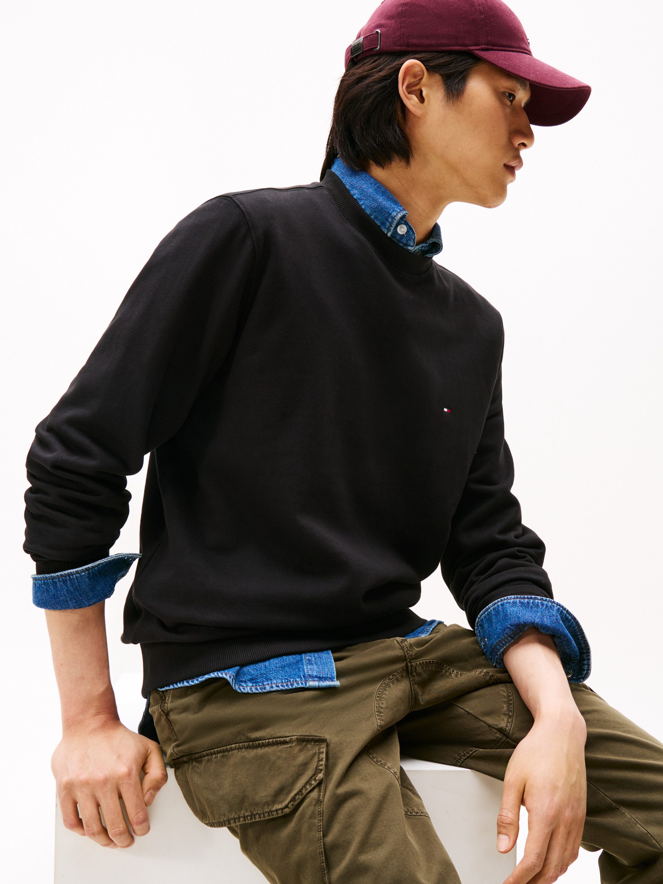 Tommy Hilfiger Sweatshirt ESSENTIAL TERRY CREWNECK
