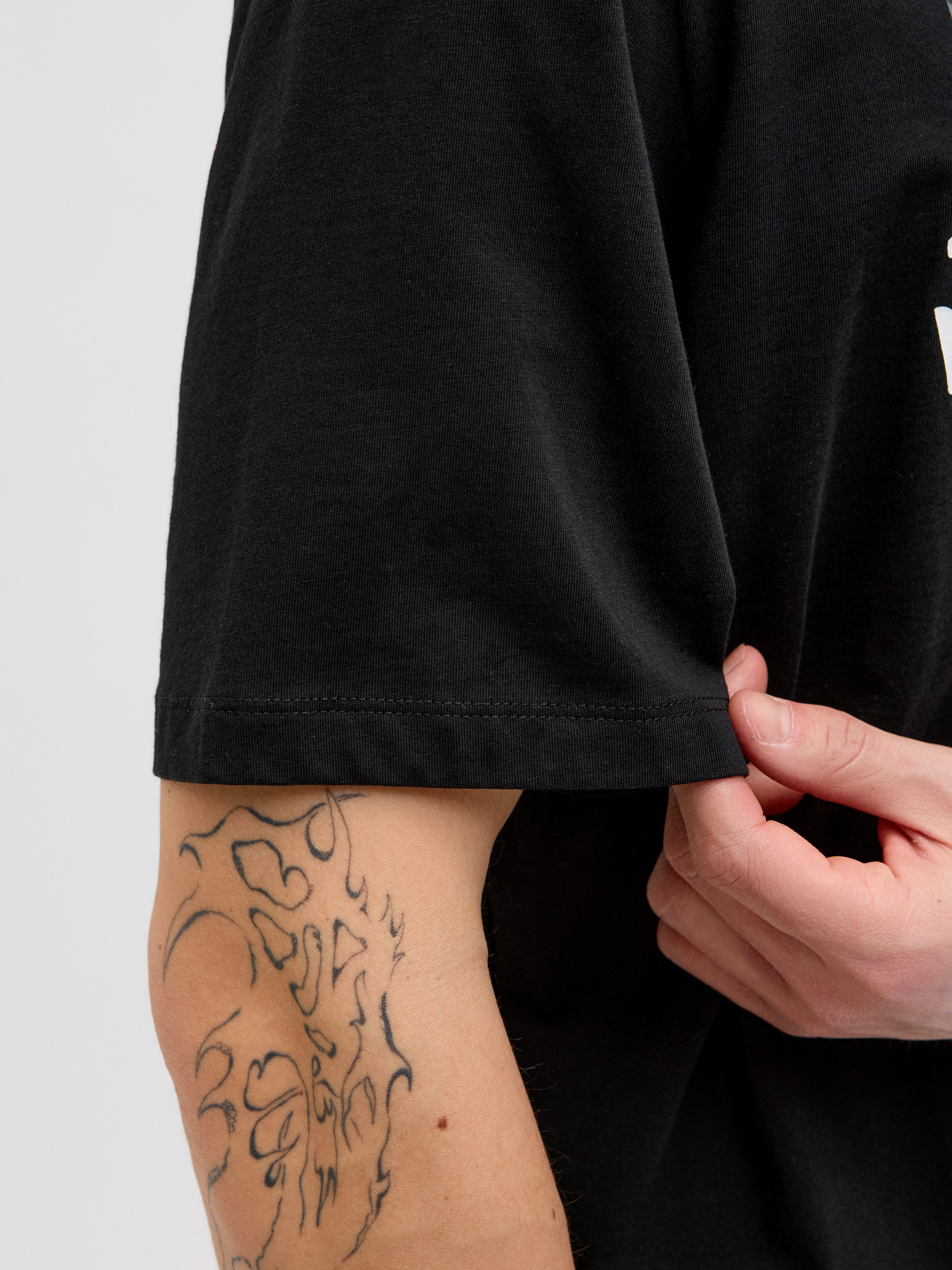 Jack & Jones Shirt met print JJHAWAII SHAPE TEE SS CREW NECK