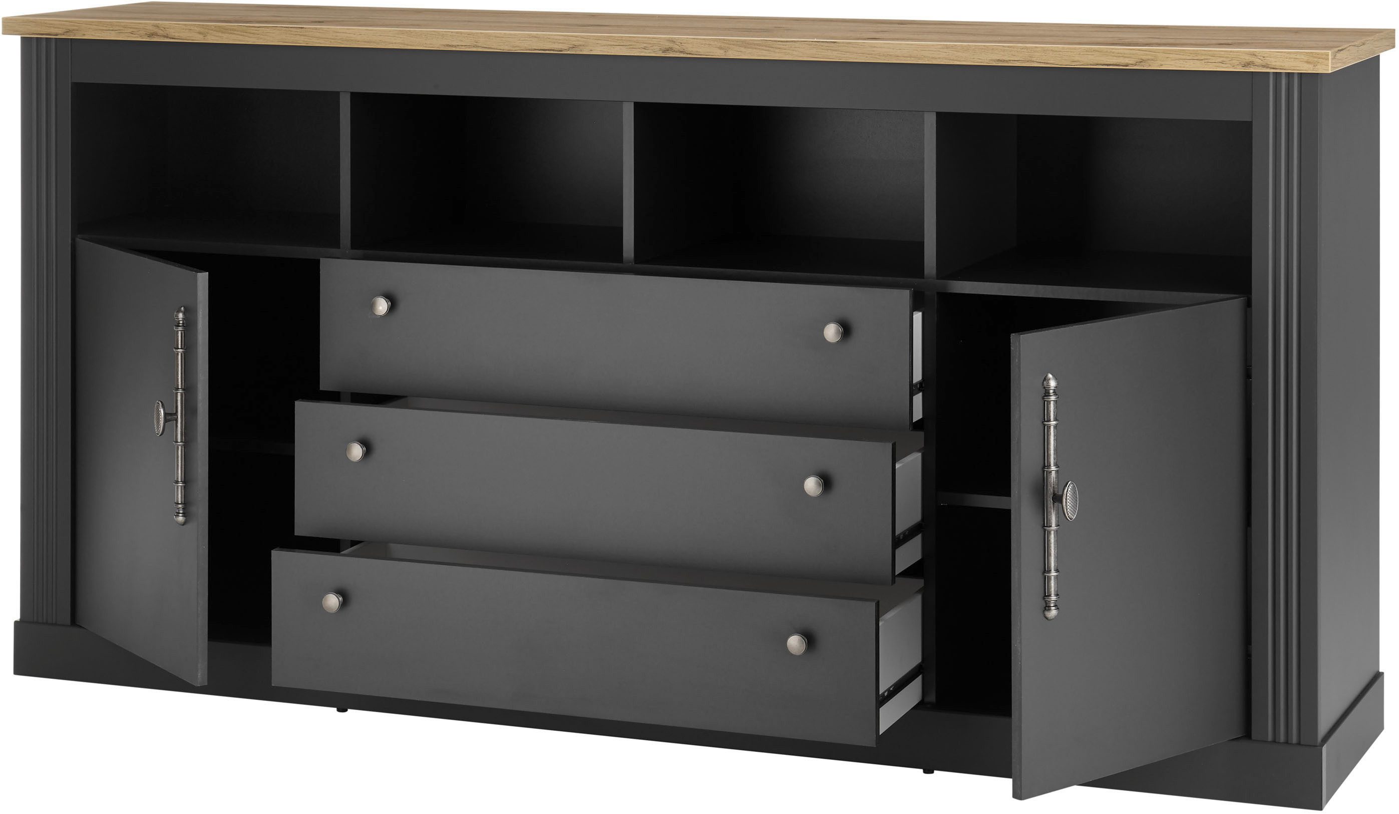 Home affaire Kantoormeubelset Westminster in romantische rustieke stijl, exclusief by otto