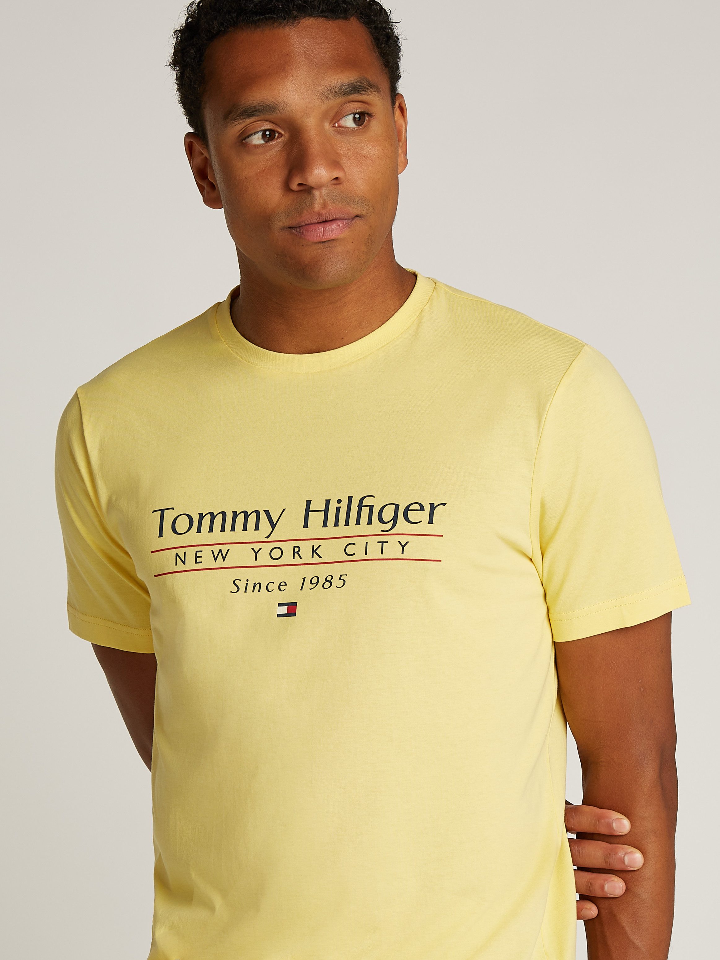 Tommy Hilfiger T-shirt HILFIGER CENTER STACK TEE