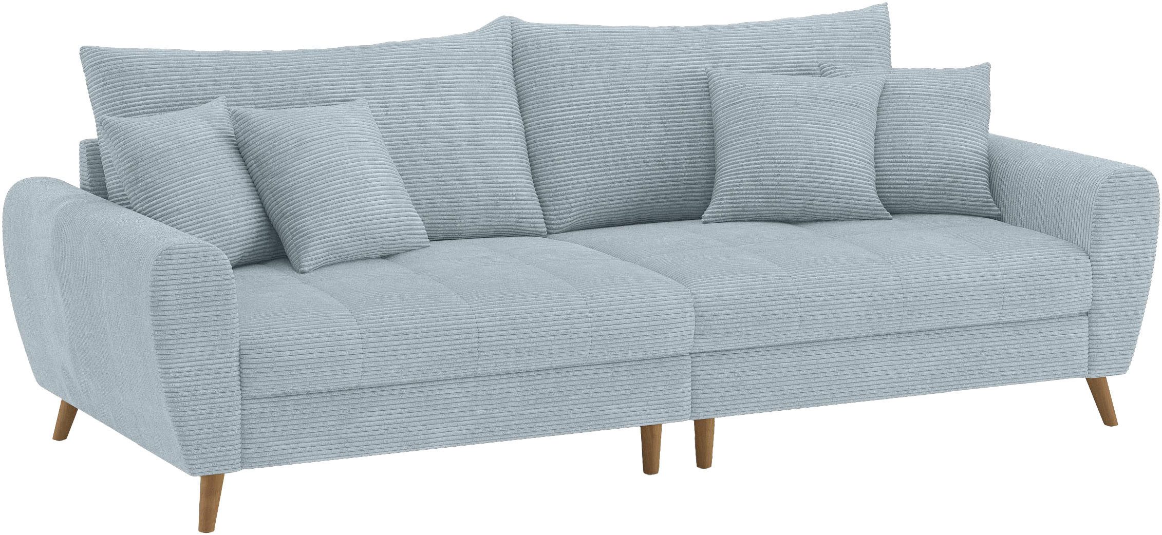 Mr. Couch Megabank Blackburn II Met koudschuimvering tot 140 kg belastbaar blauw, xxl banken
