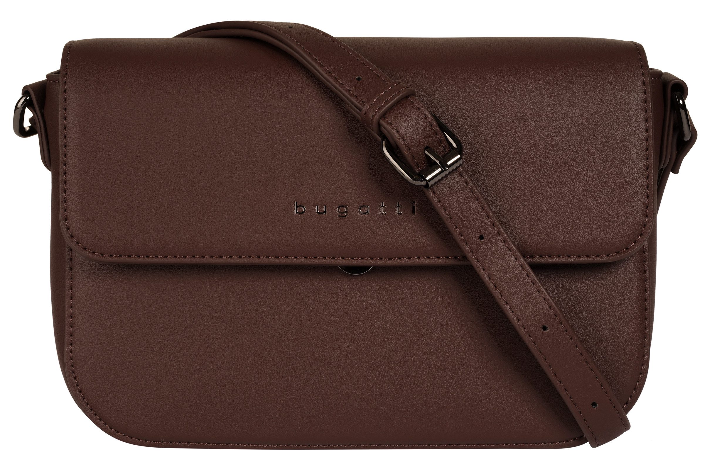 Bugatti Schoudertas ALMATA dames tassen maat Onesize bruin