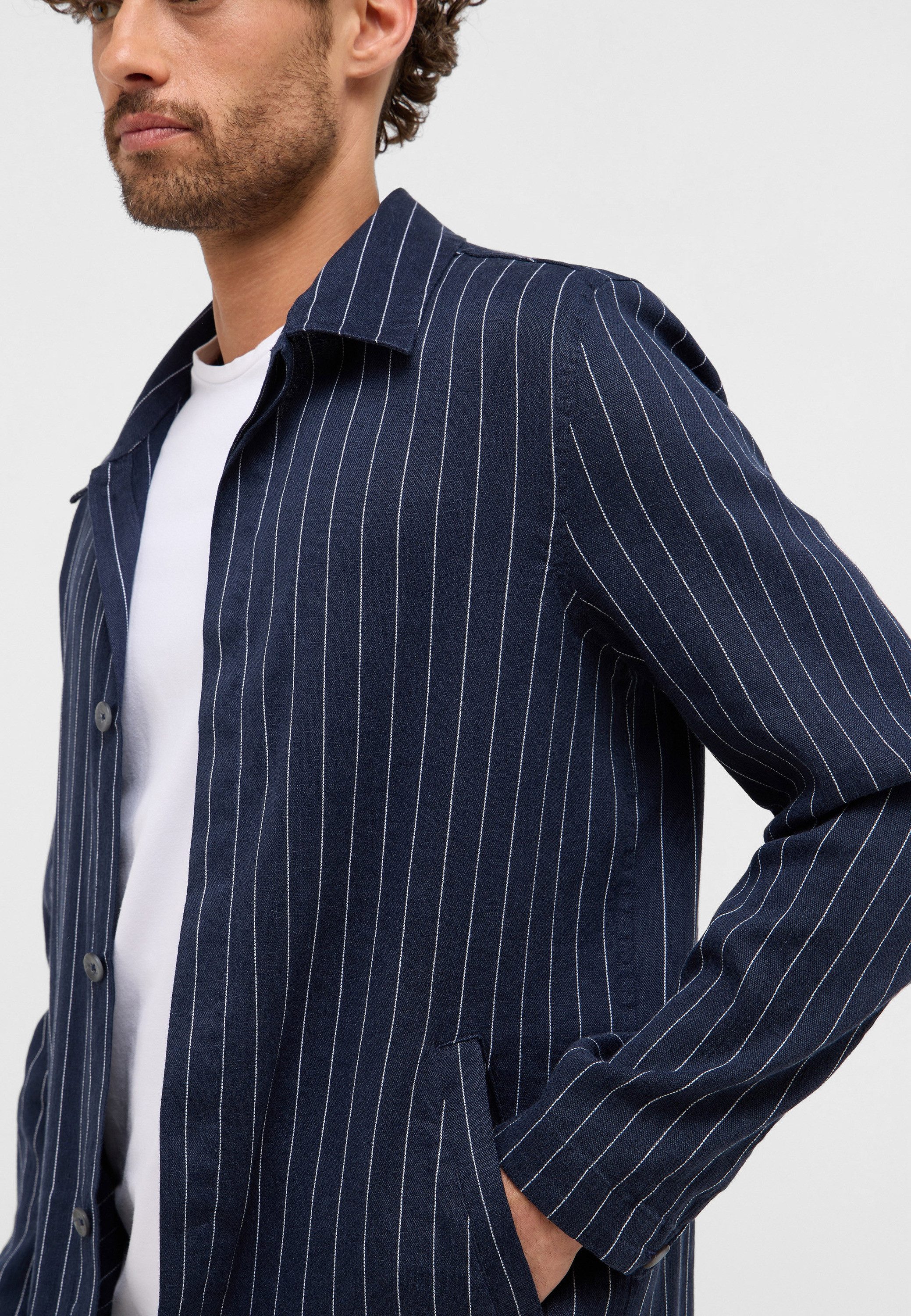 Eterna Overhemd met lange mouwen MODERN FIT EASY IRON (gemakkelijk te strijken)