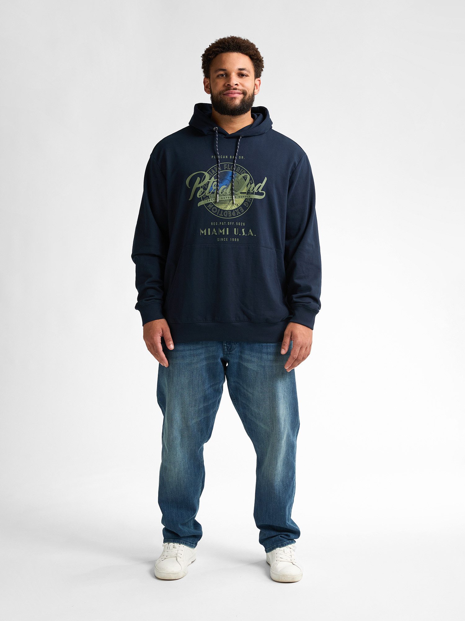 Petrol Industries Hoodie met logoprint