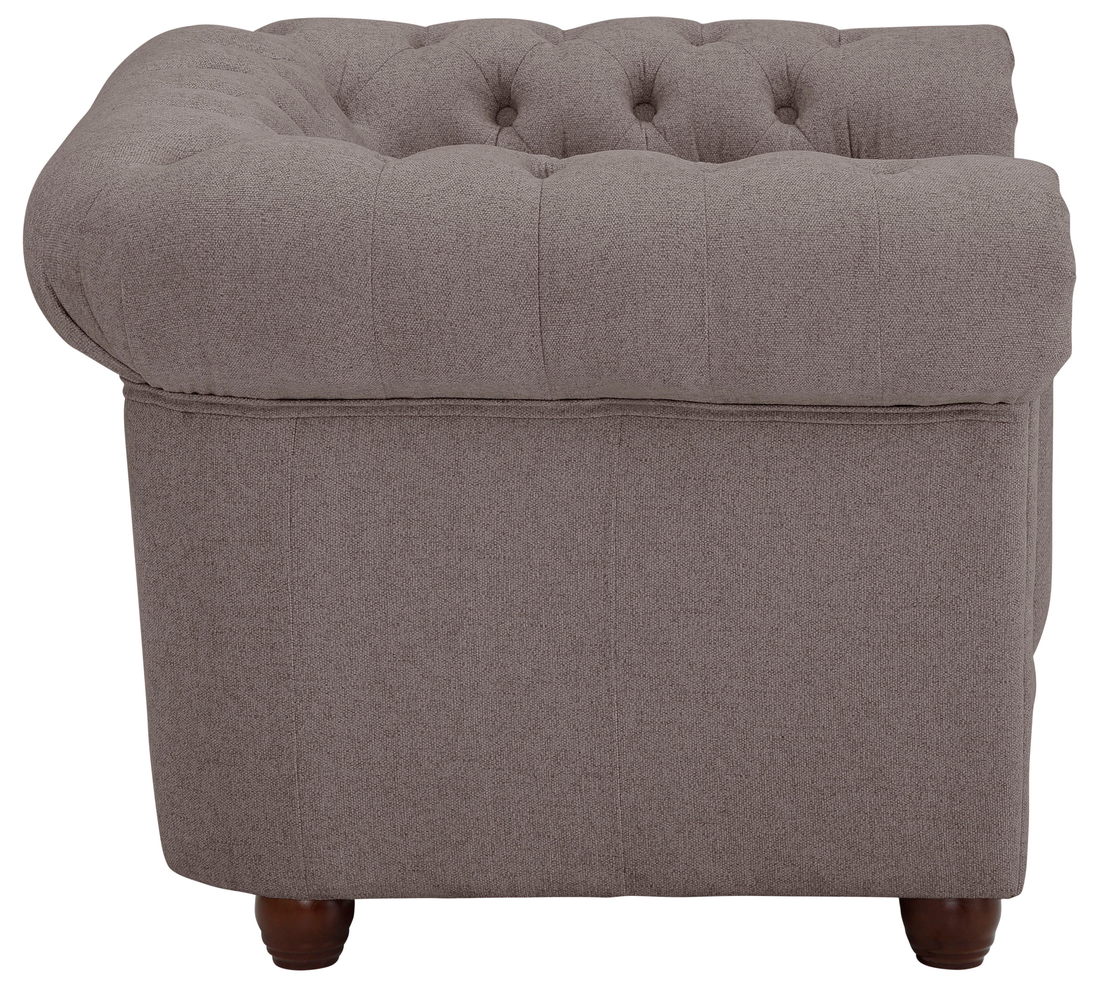 Home affaire Chesterfield-fauteuil New Castle fauteuil hoogwaardige capitonnage, bxdxh: 104x86x72 cm