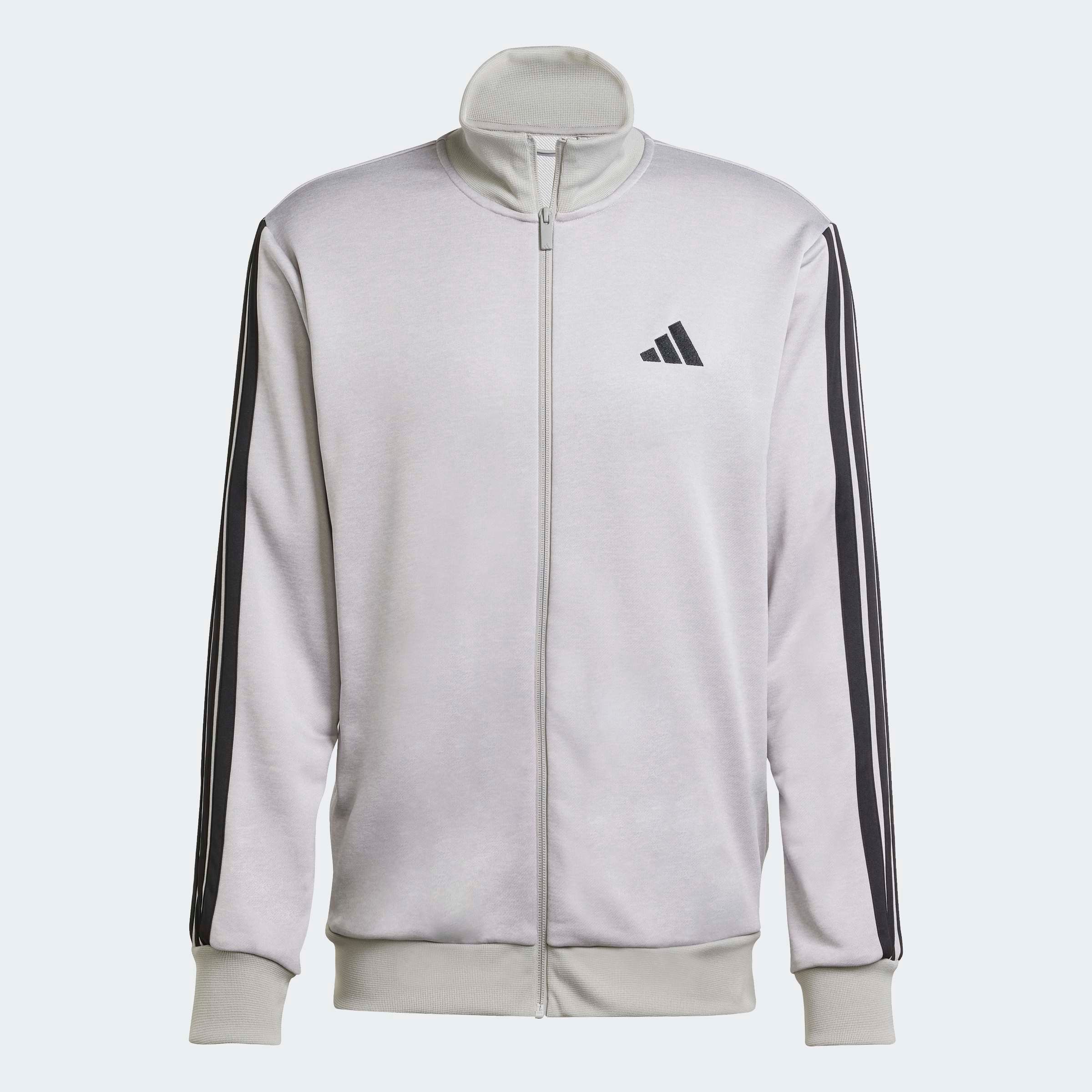 adidas Sportswear Trainingspak M 3S FT TT TS drie-strepen trainingspak van zacht french terry materiaal (2-delig)