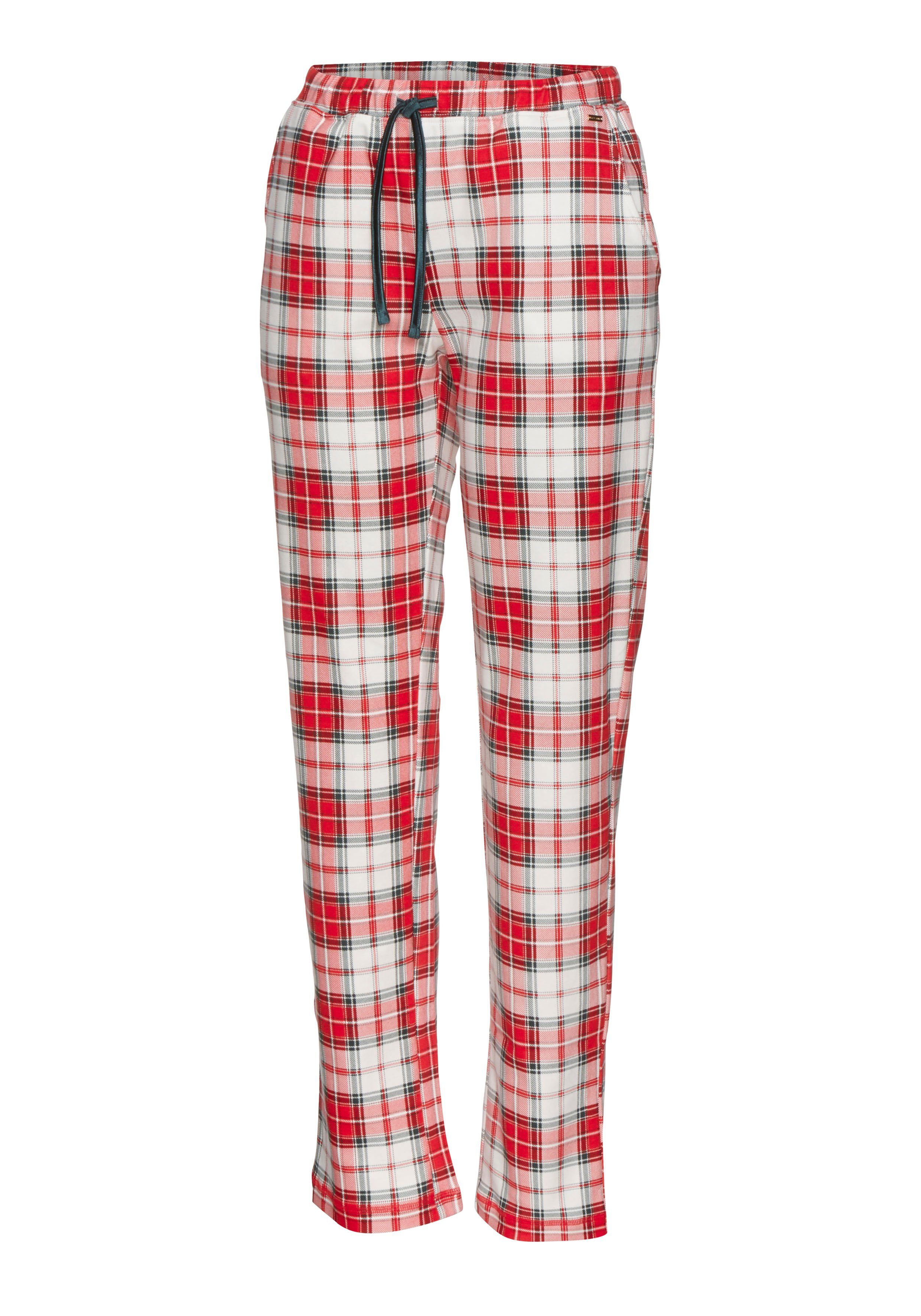 Lascana Pyjamabroek met geruit patroon