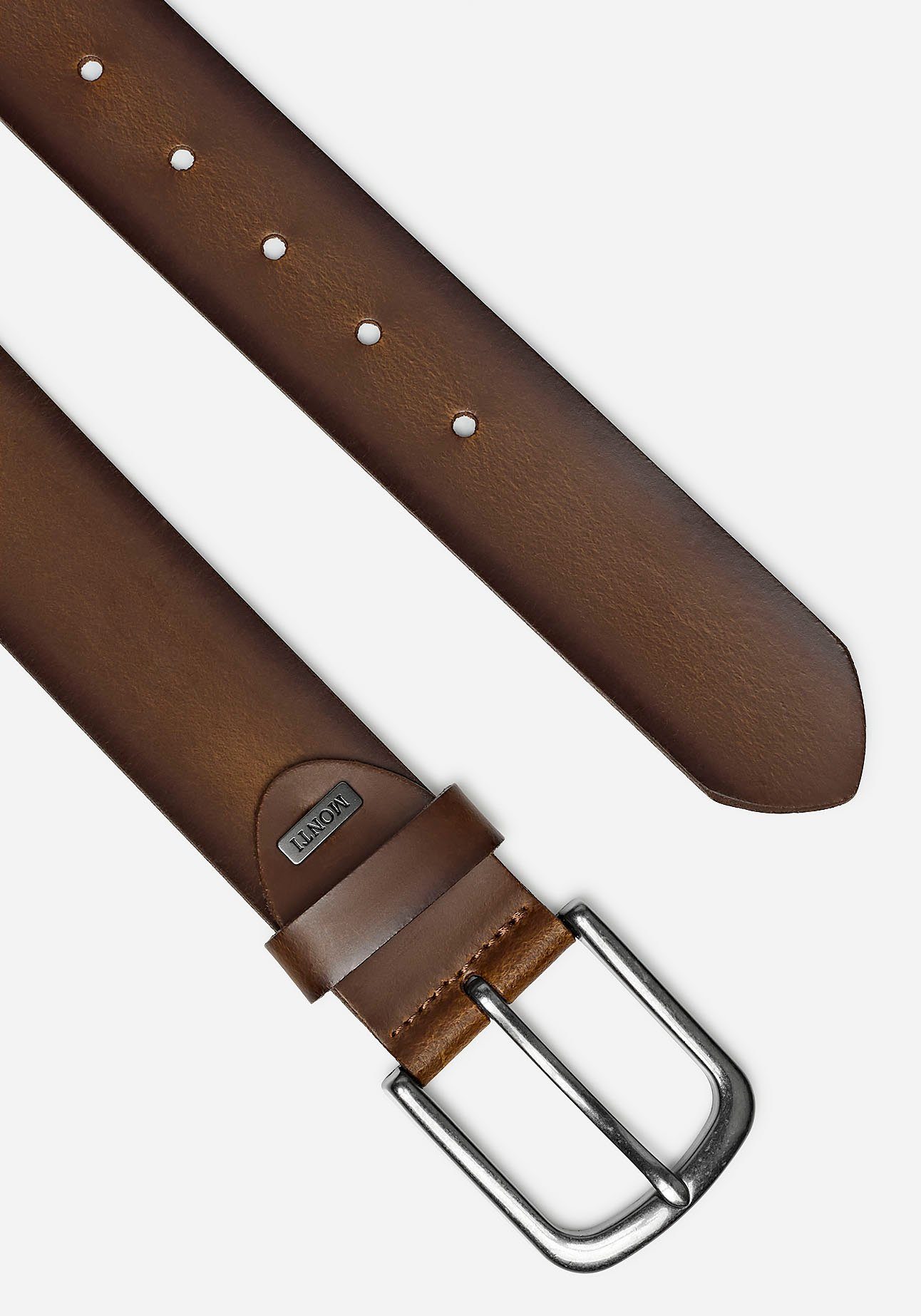 MONTI Leren riem NASHVILLE 4,0 cm breed, jeans-casual, inkortbaar, tot maat 150 cm