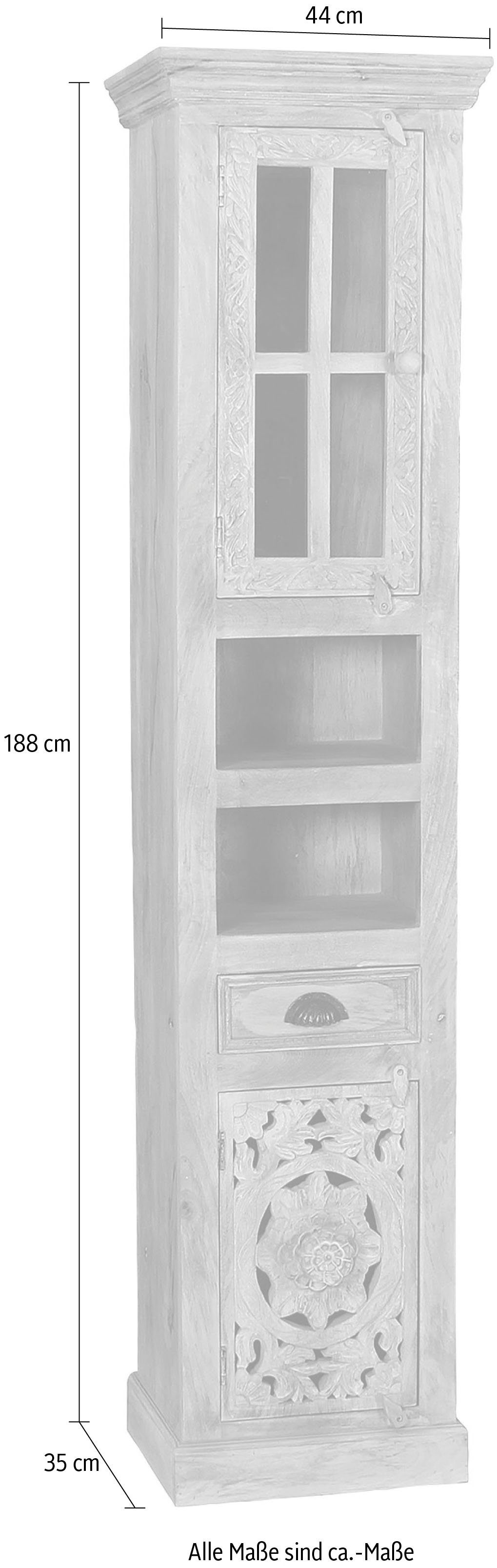 SIT Hoge kast Met houtsnijwerk