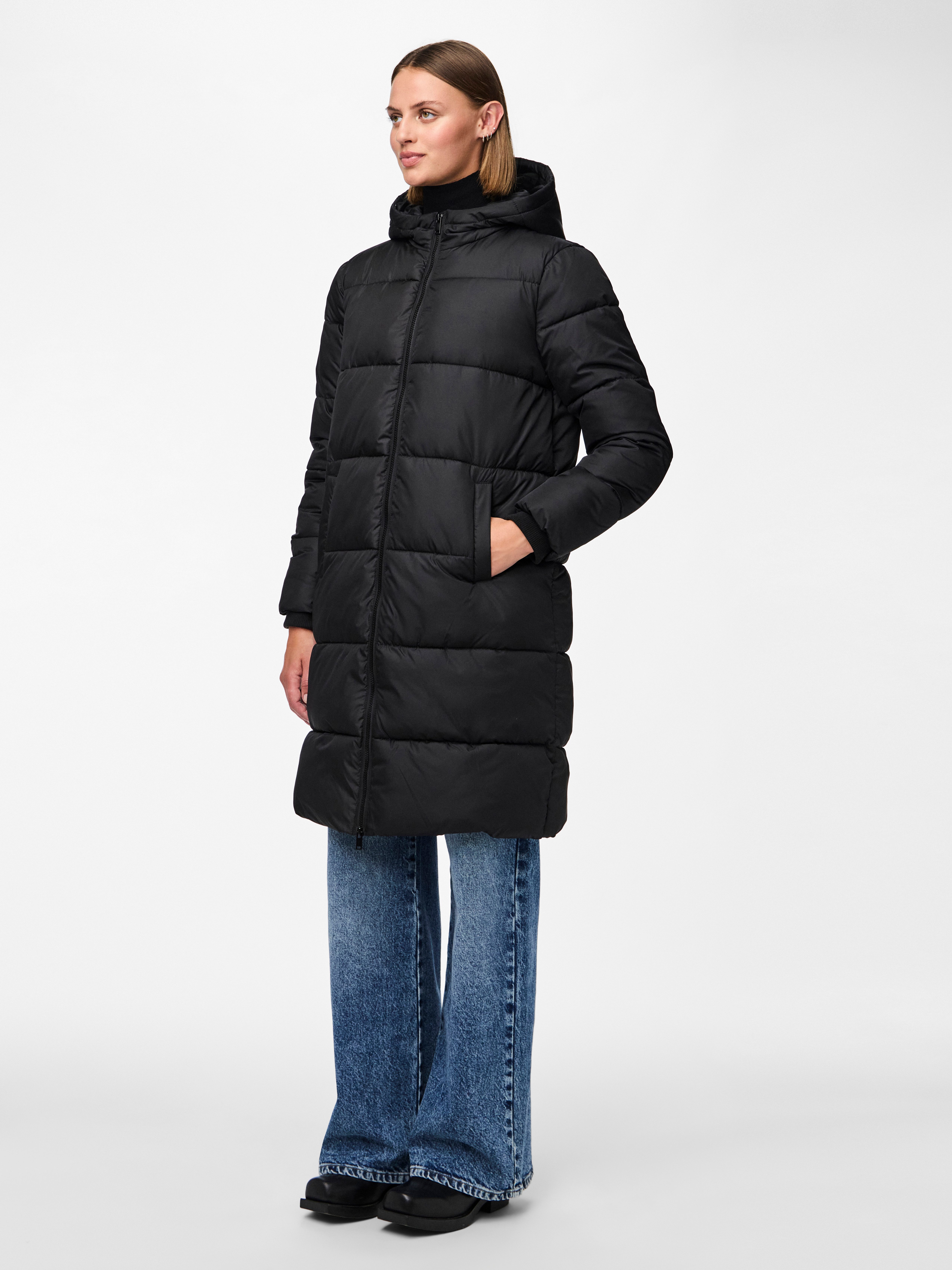 pieces Gewatteerde jas PCBEE NEW LONG PUFFER JACKET NOOS BC