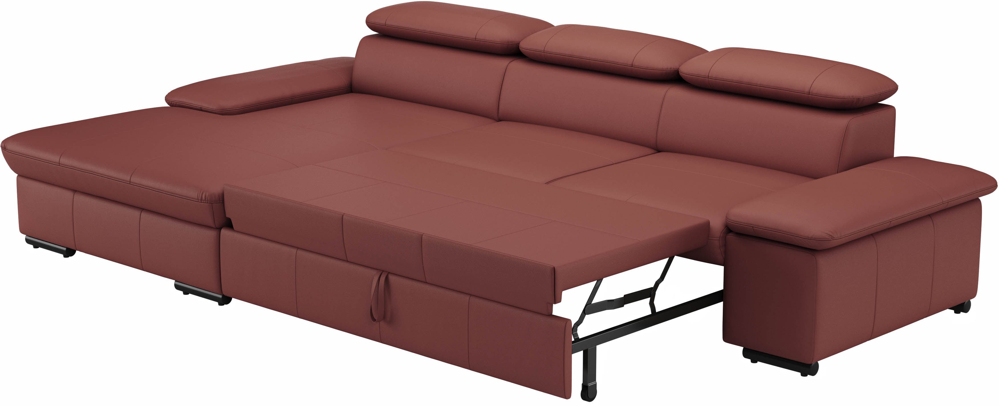 sit&more Hoekbank Alcudia L-vorm optioneel met slaapfunctie