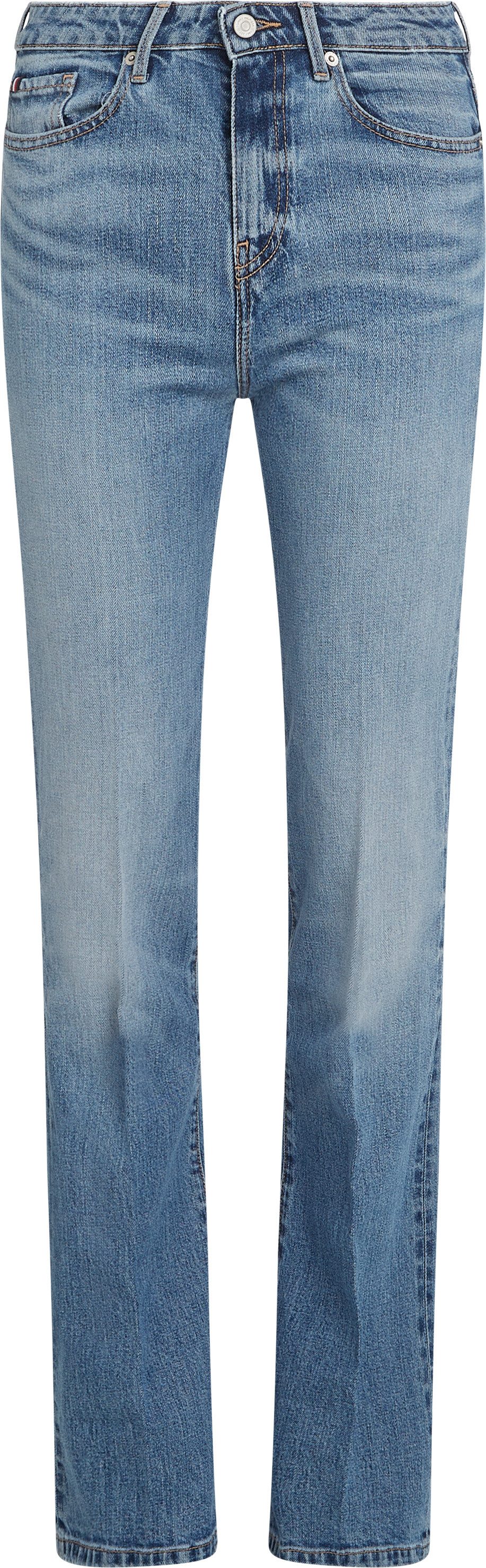 Tommy Hilfiger Bootcut jeans BOOTCUT REGULAR WAIST gemiddelde normale taillehoogte met persplooien met studs