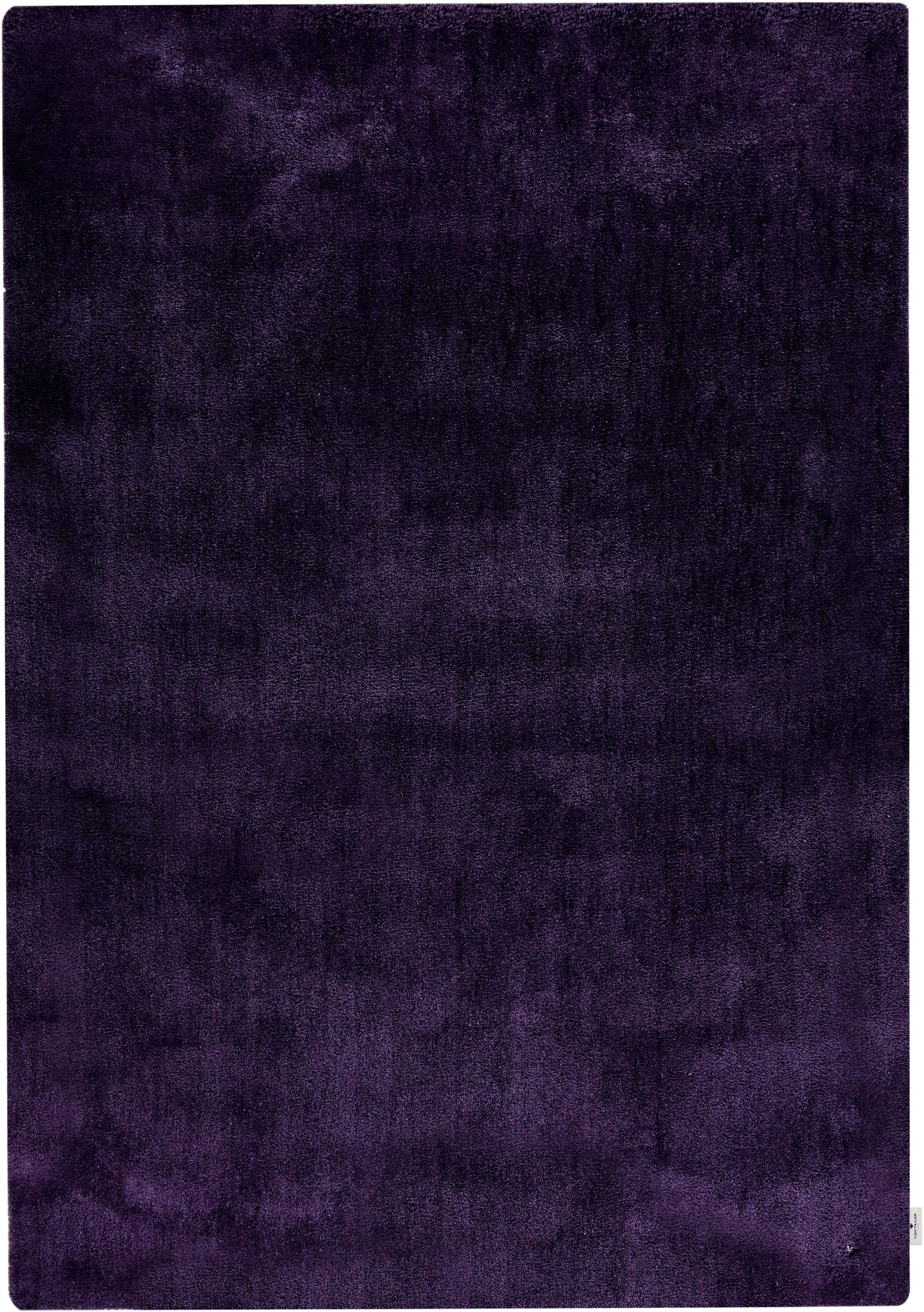 TOM TAILOR HOME Hoogpolig vloerkleed Shaggy-vloerkleed Cozy Uni kleuren, ook in pastelkleuren, zacht & knuffelig moderne vloerkleden maat 85 cm x 155