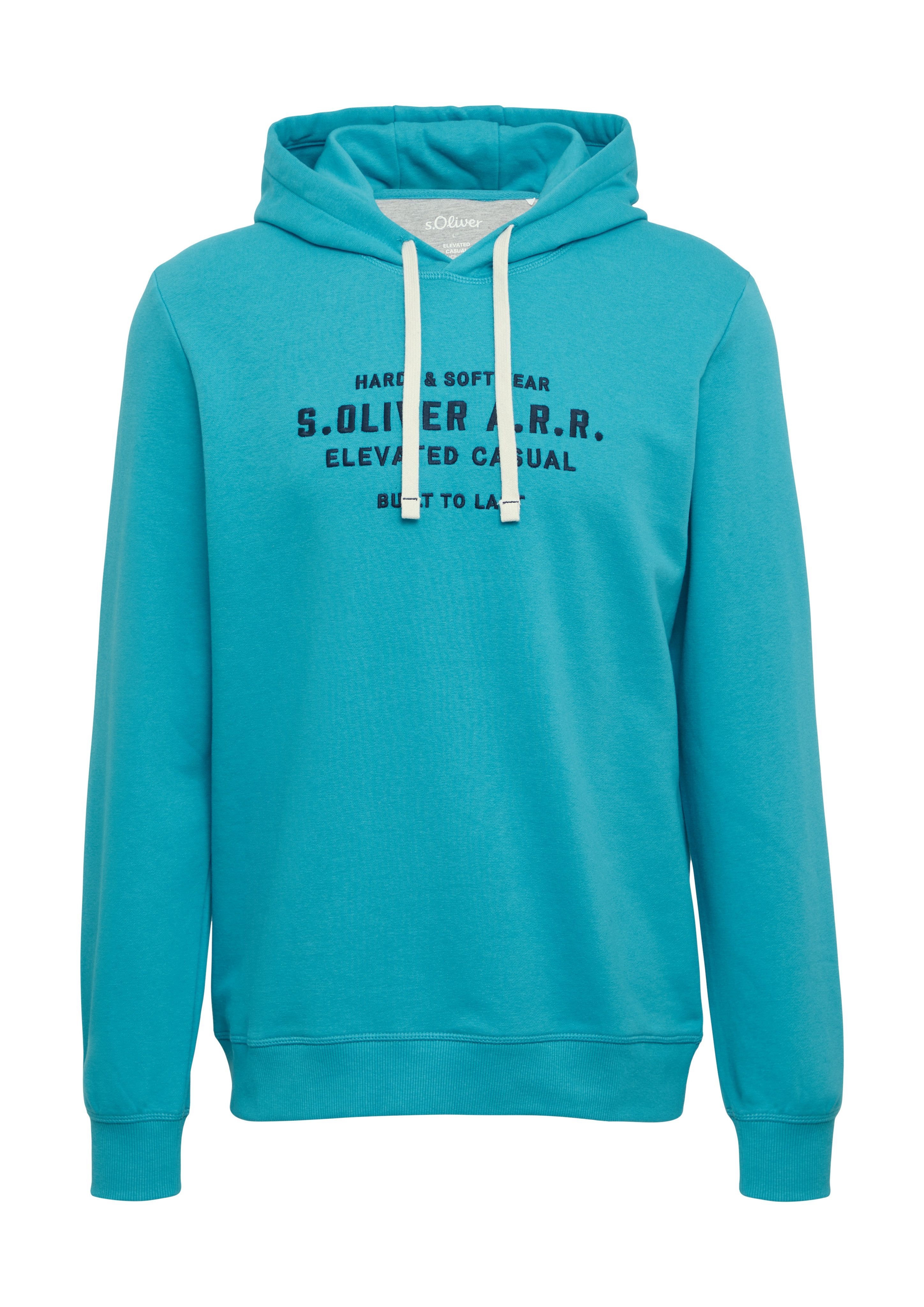 s.Oliver Hoodie met belettering