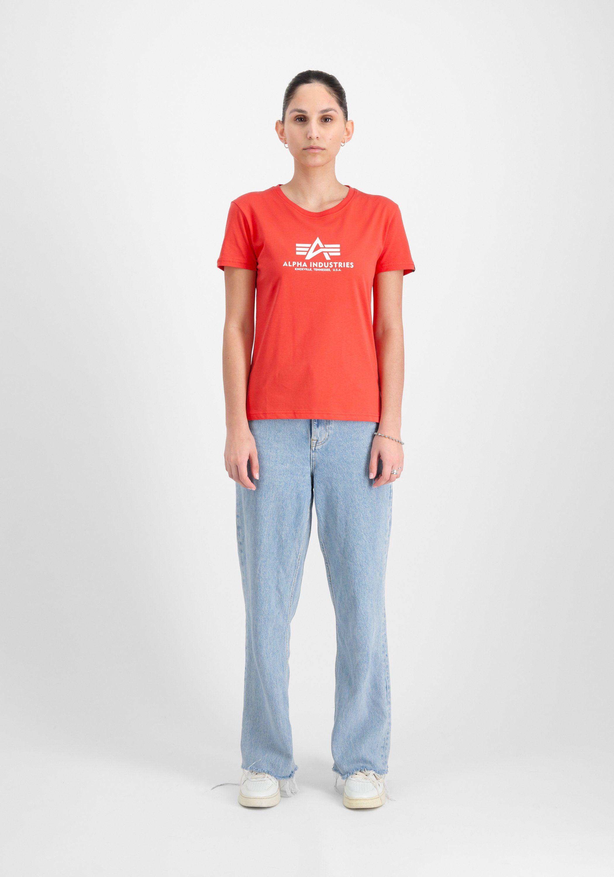 Alpha Industries T-shirt Women T-Shirts New Basic T Women