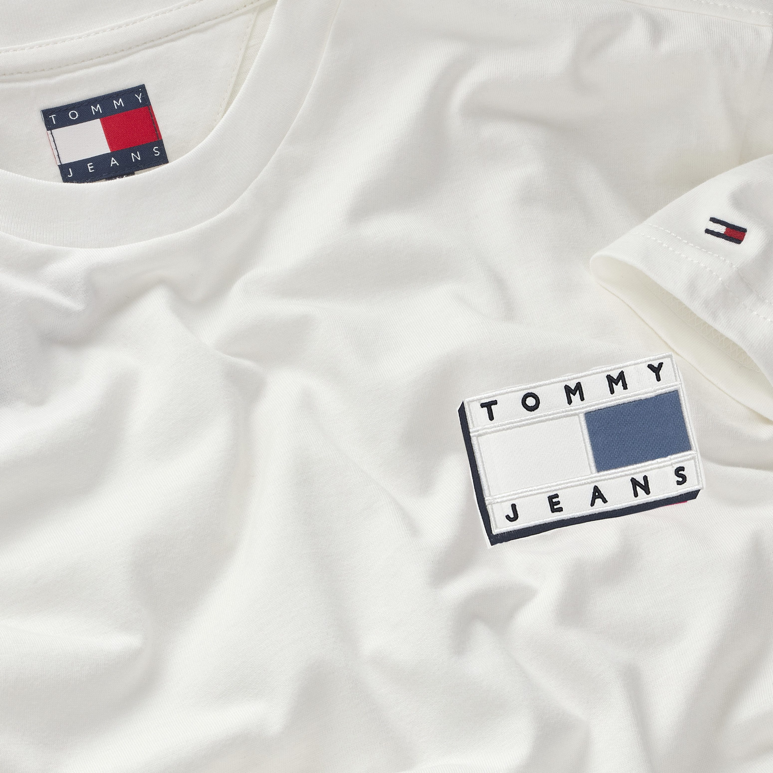 TOMMY JEANS T-shirt TJM SLIM POP COLOR FLAG TEE EXT