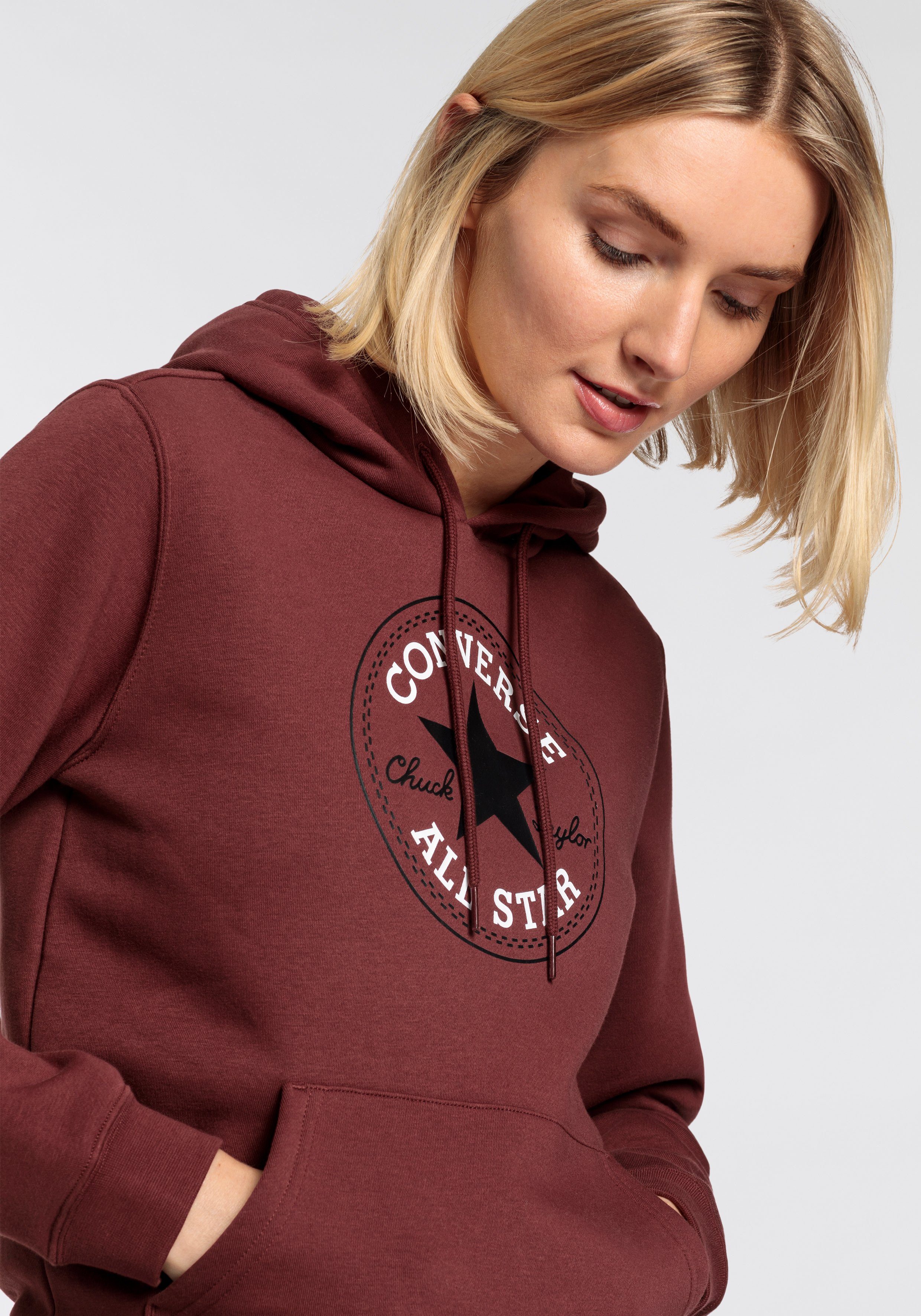 Converse Hoodie STANDARD FIT CENTER FRONT LARGE CHUCK