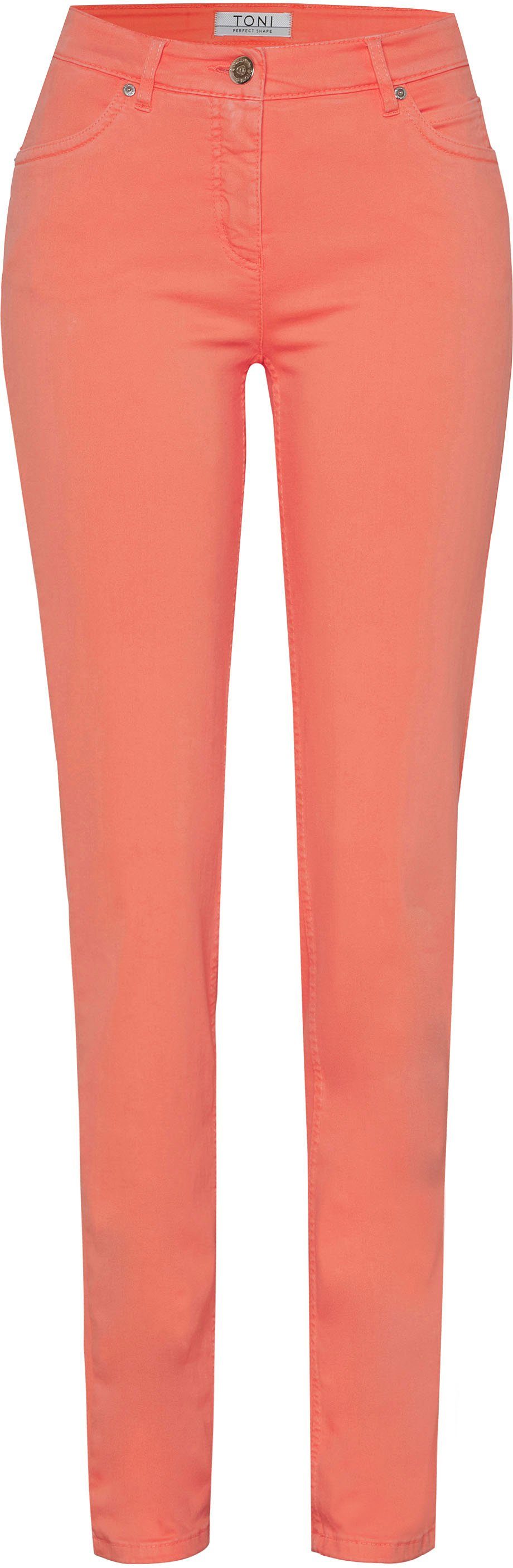 TONI Straight jeans Perfect Shape Straight met achterzakken met mooie details