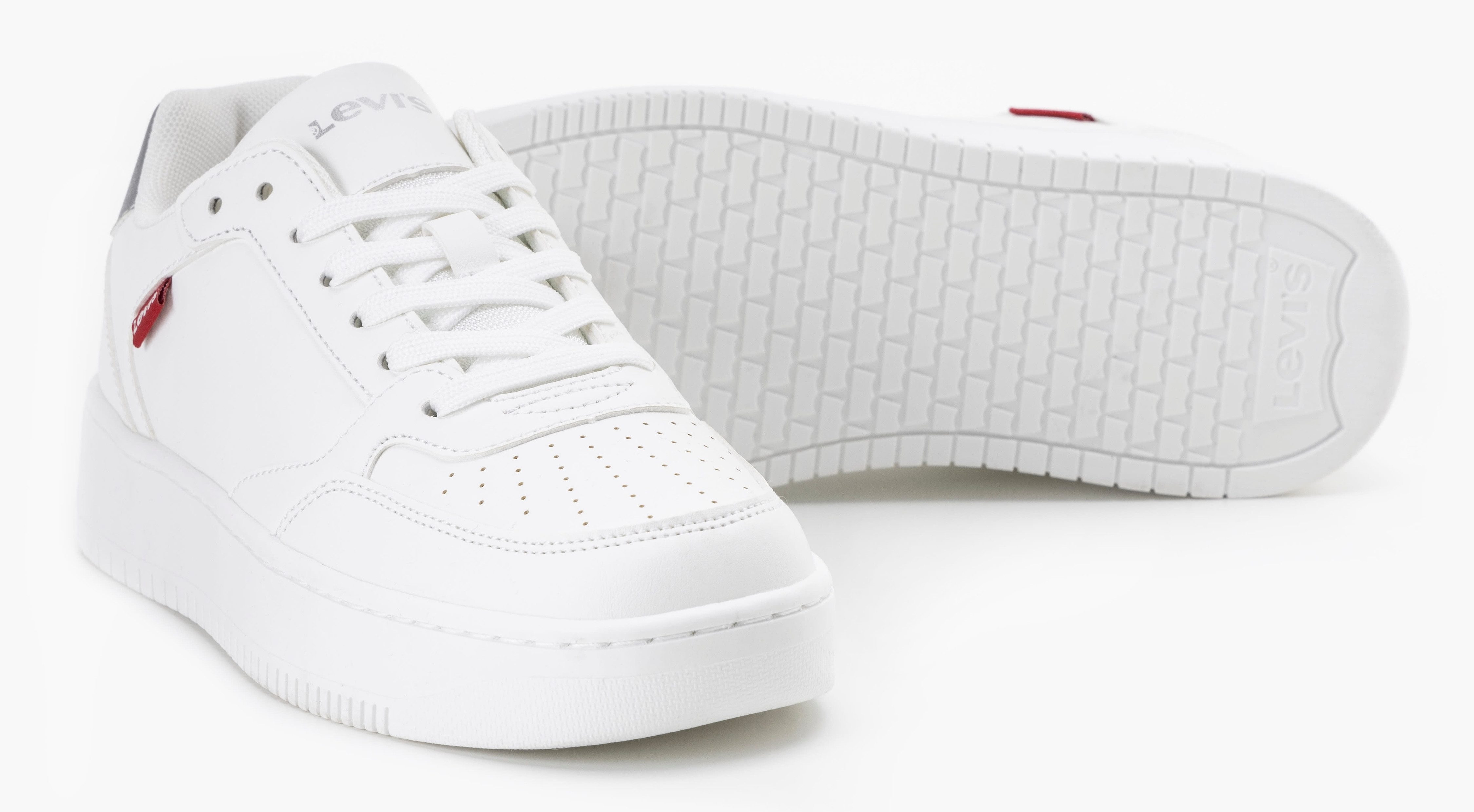 Levi's Sneakers Paige vrijetijdsschoen lage schoen veterschoen met rood label