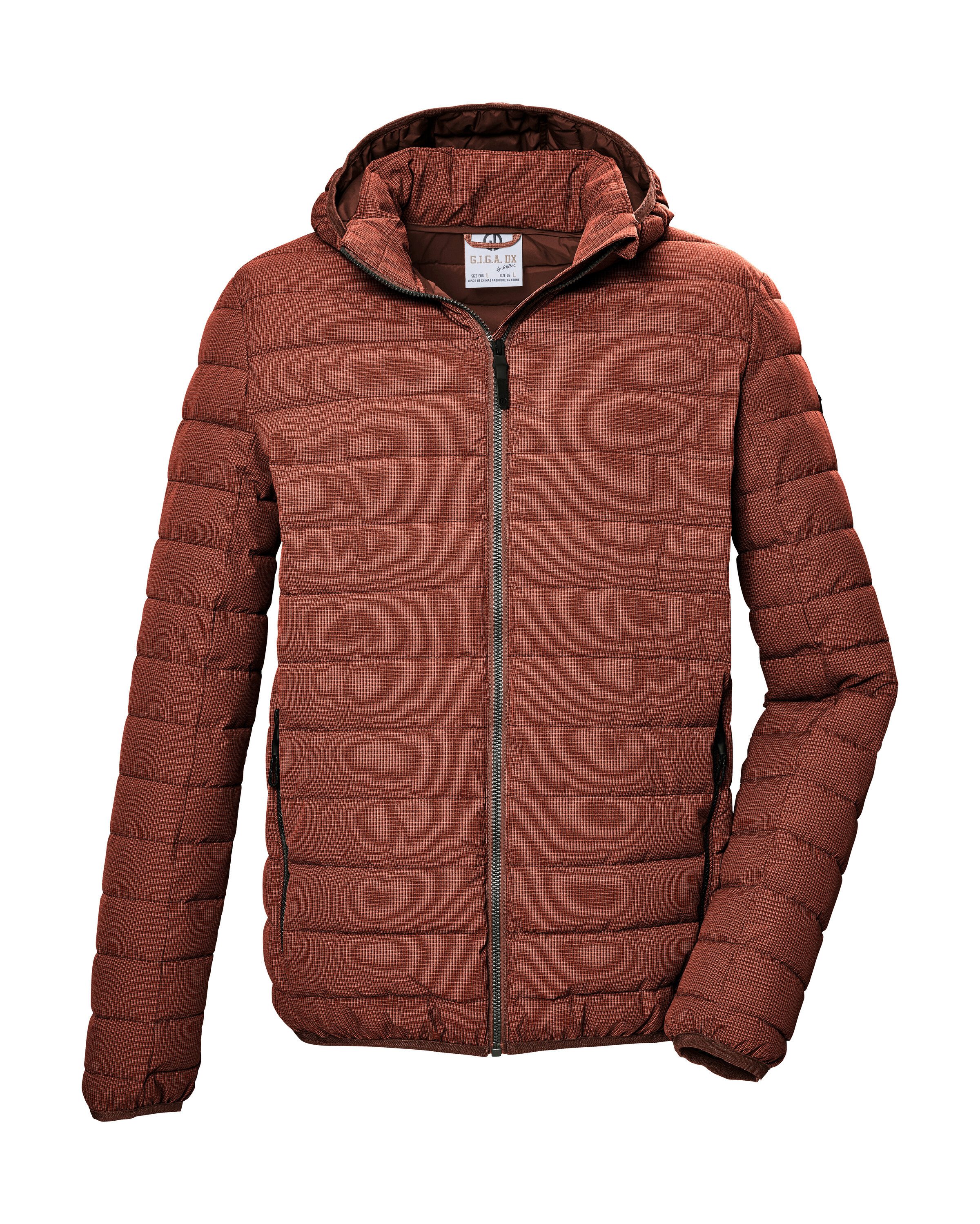 G.I.G.A. DX by killtec Gewatteerde jas GS 84 MN QLTD JCKT Heren gewatteerde jas met afneembare capuchon, waterafstotend, winddicht heren windbreakers