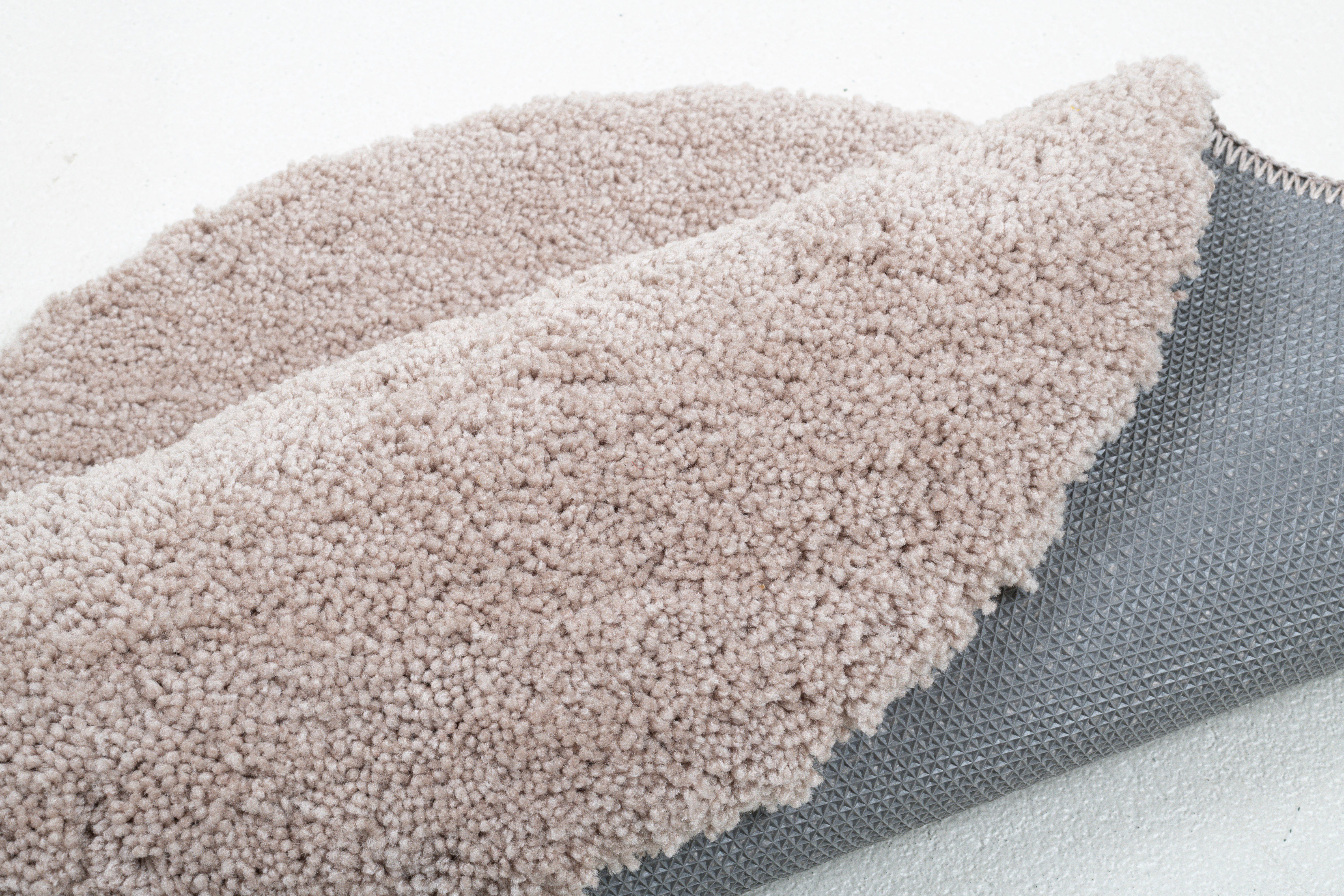 TOM TAILOR HOME Badmat Cozy Bath UNI Badmat, effen kleuren, rechthoekig, rond en ovaal verkrijgbaar (1 stuk)