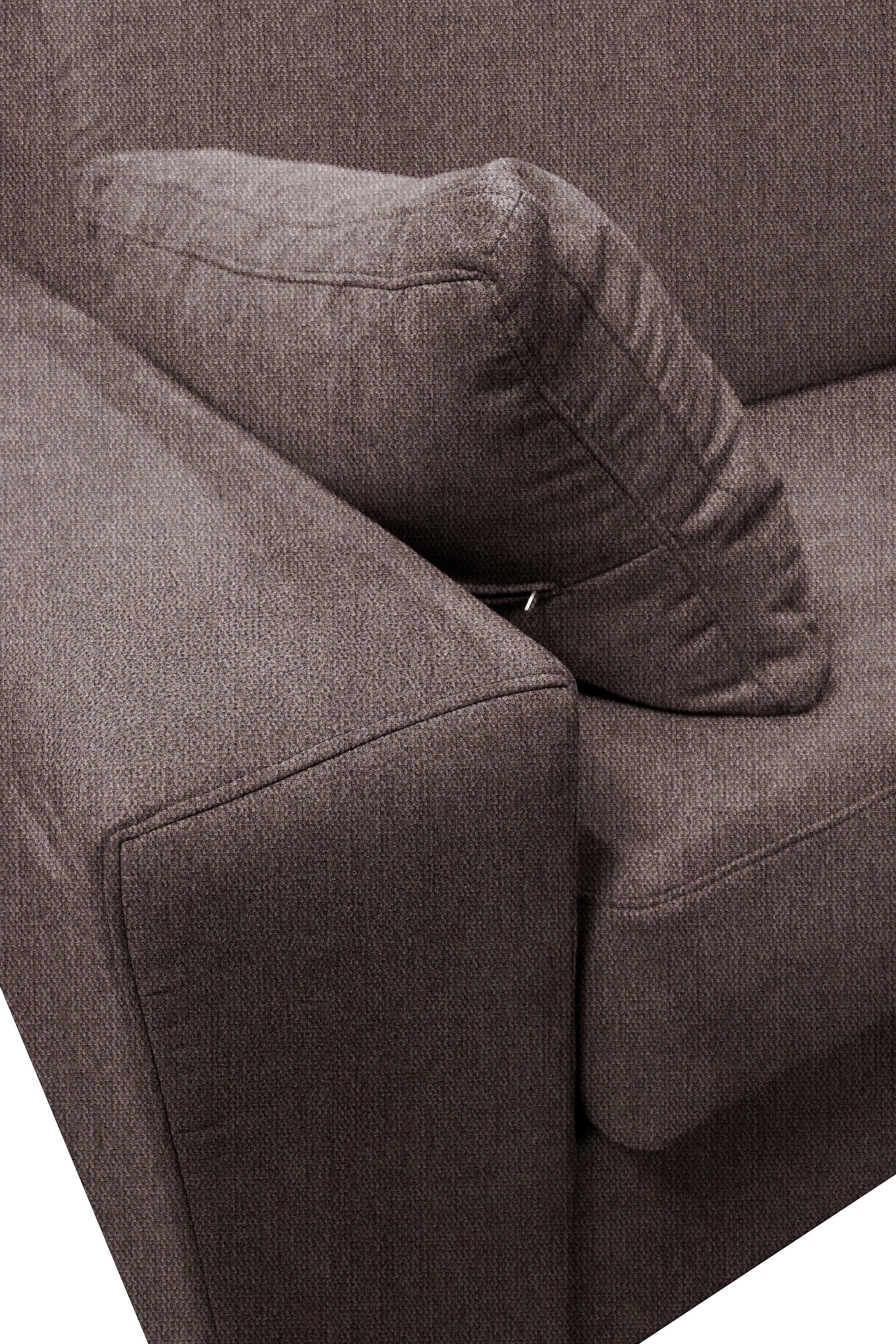 Home affaire Fauteuil Roma matras hoogte 140 cm Bedfunctie, met vering, Afmeting liggend ca. 83x198 cm