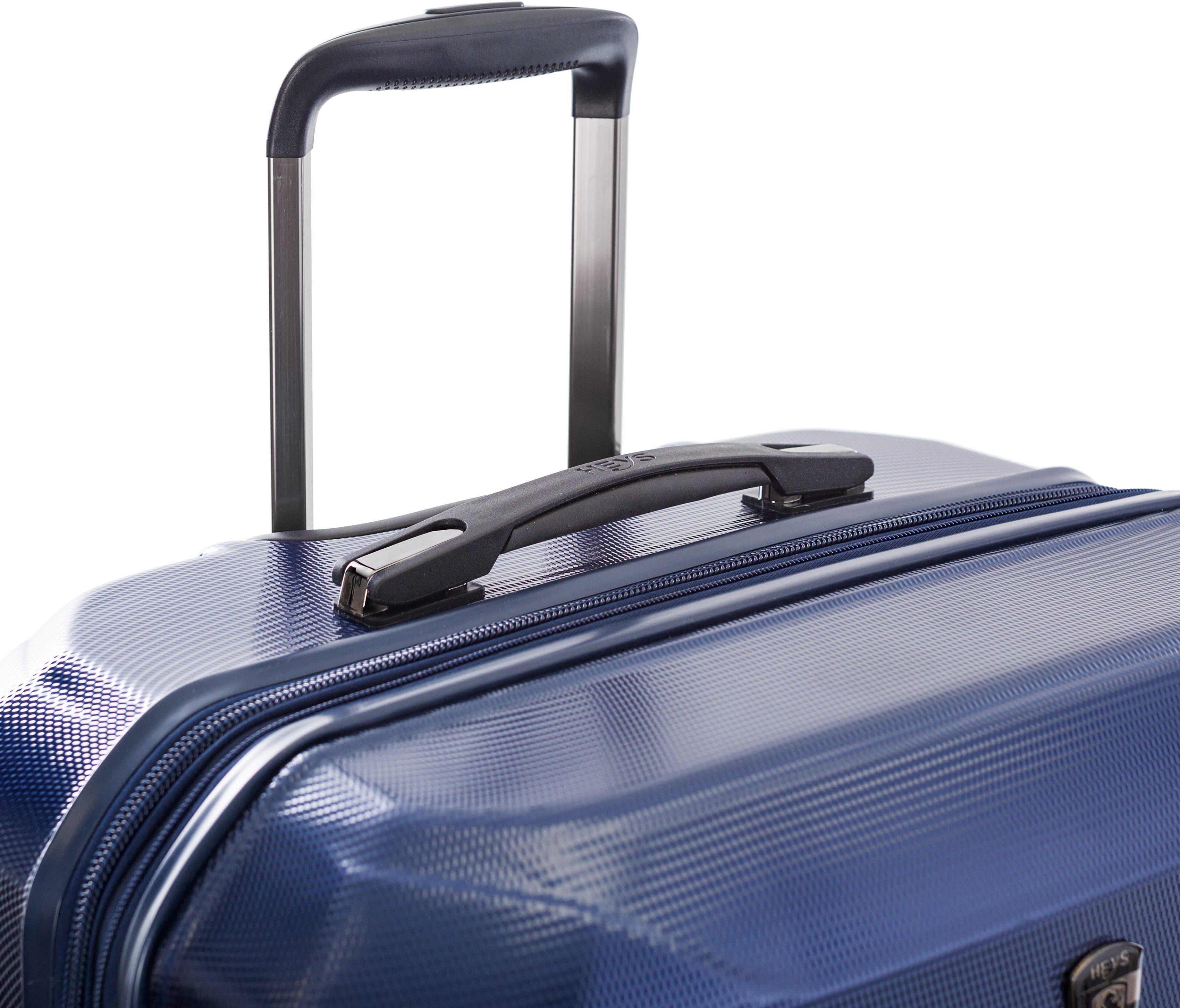 Heys Hardshell-trolley Eco Case, 53 cm, Navy Blauw Heys x Joachim Llambi handbagagekoffer reisbagage