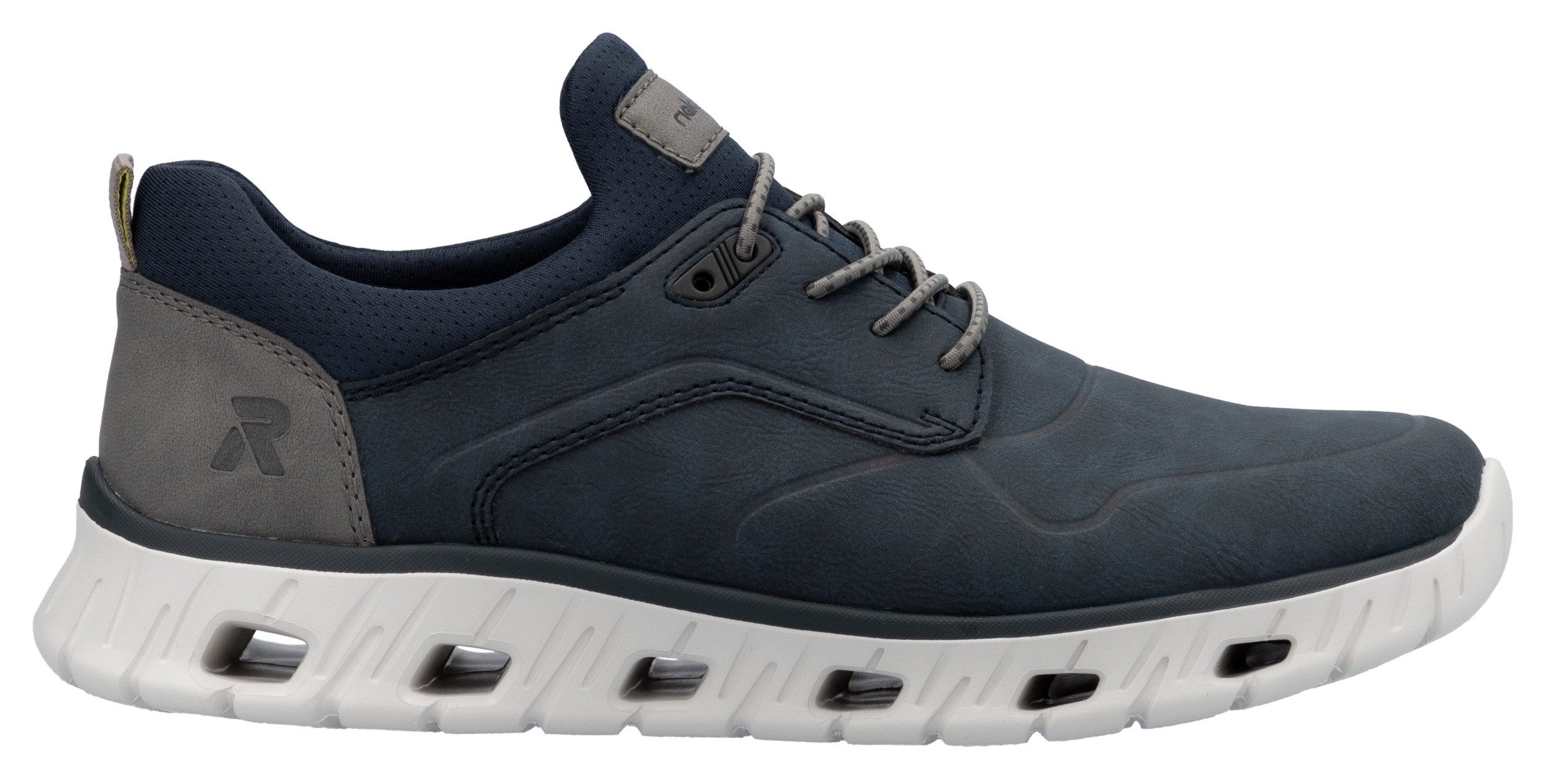 RIEKER Sport Slip-on sneakers , vrijetijdsschoen, lage schoen, instapschoen met modieuze loopzool