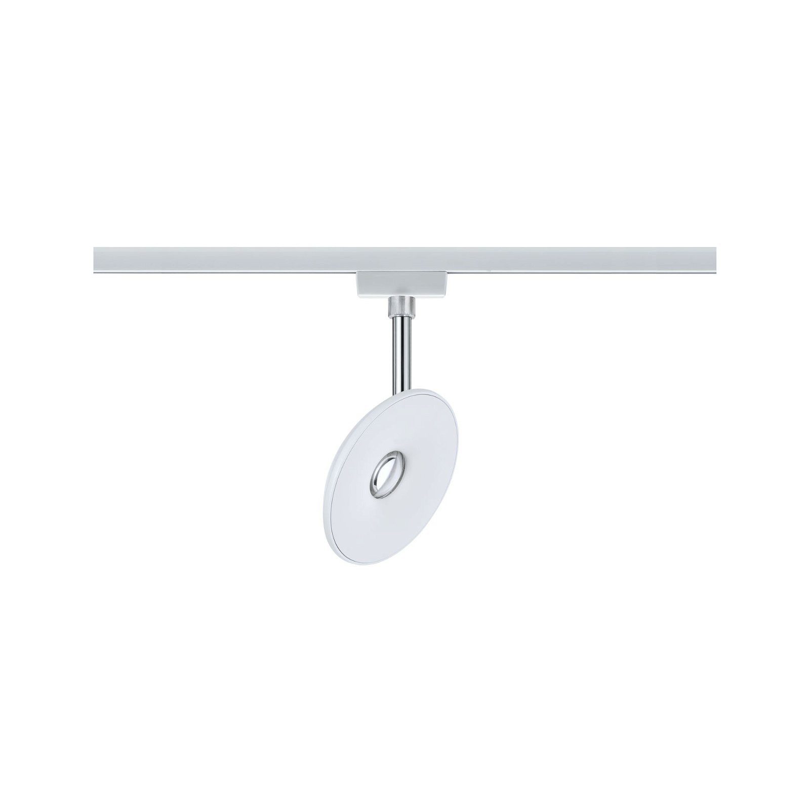 Paulmann Railsysteem-lampen URail rail spot Sphere 493lm 7W 2700K 230V Chroom mat, Chroom (1-delig)