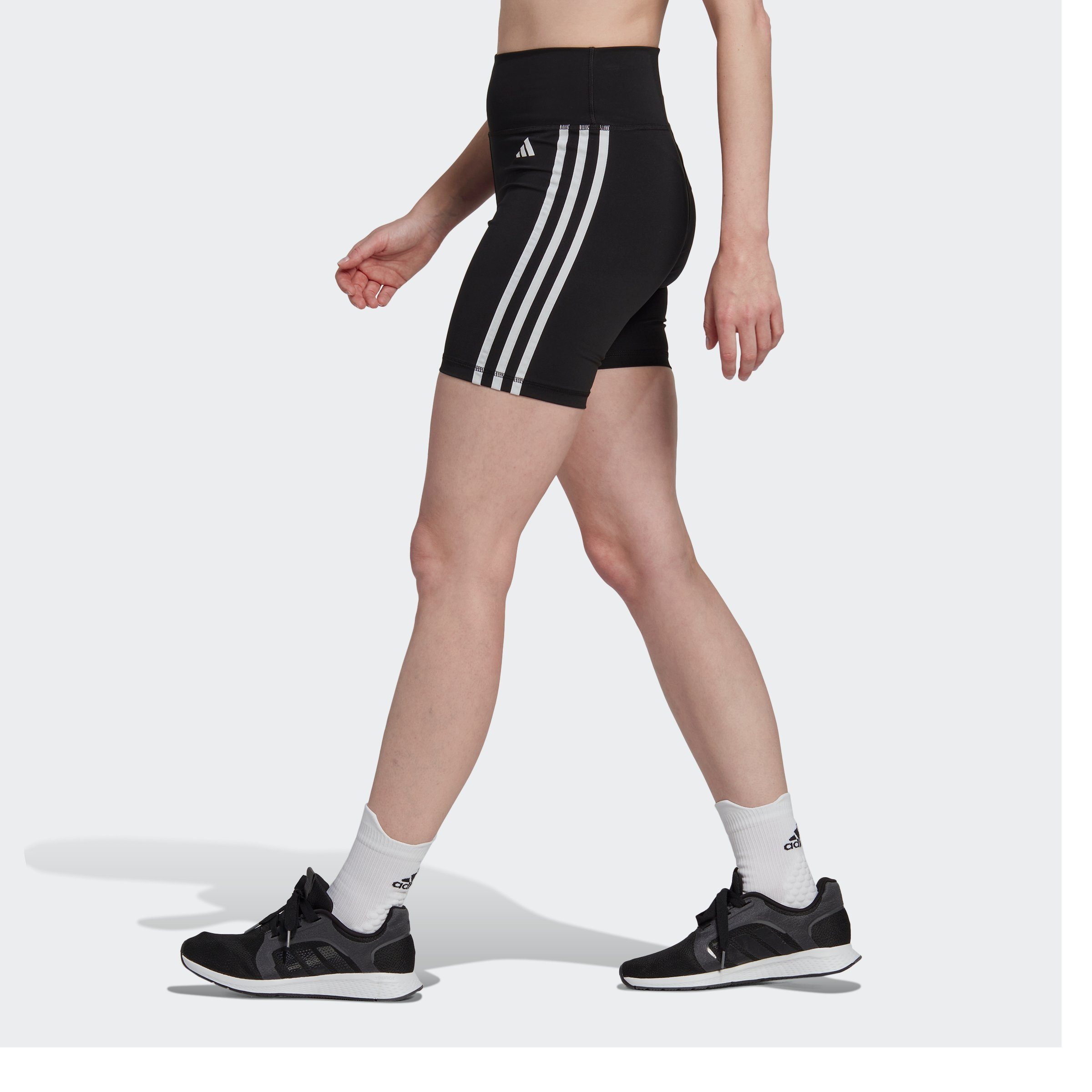 adidas Performance Short Training essentials 3-strepen HIGHWAISTED kort (1-delig)