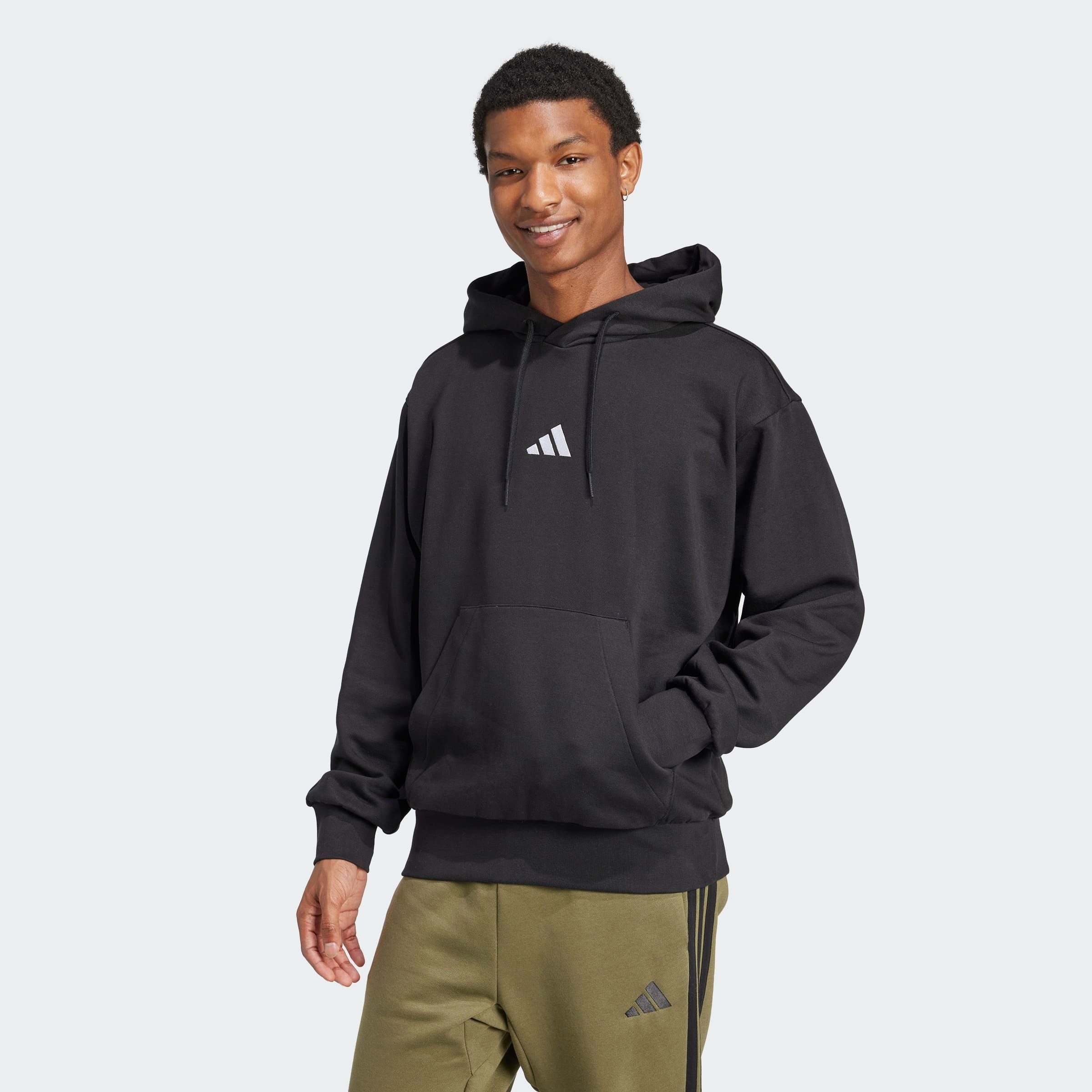 adidas Sportswear Hoodie M FEELCOZY HD heren hoodies maat M zwart