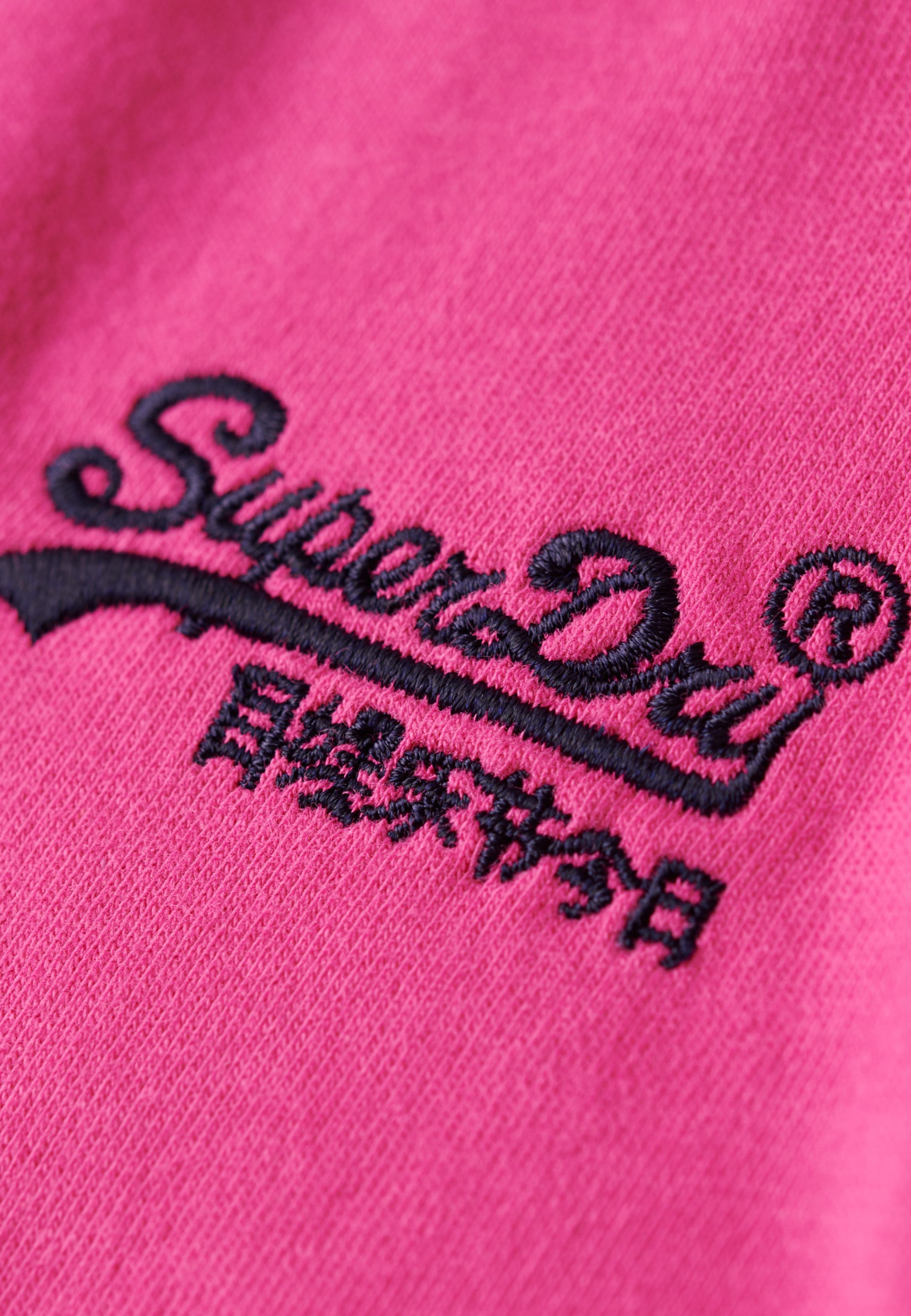 Superdry Shirt met ronde hals ESSENTIAL LOGO EMB TEE