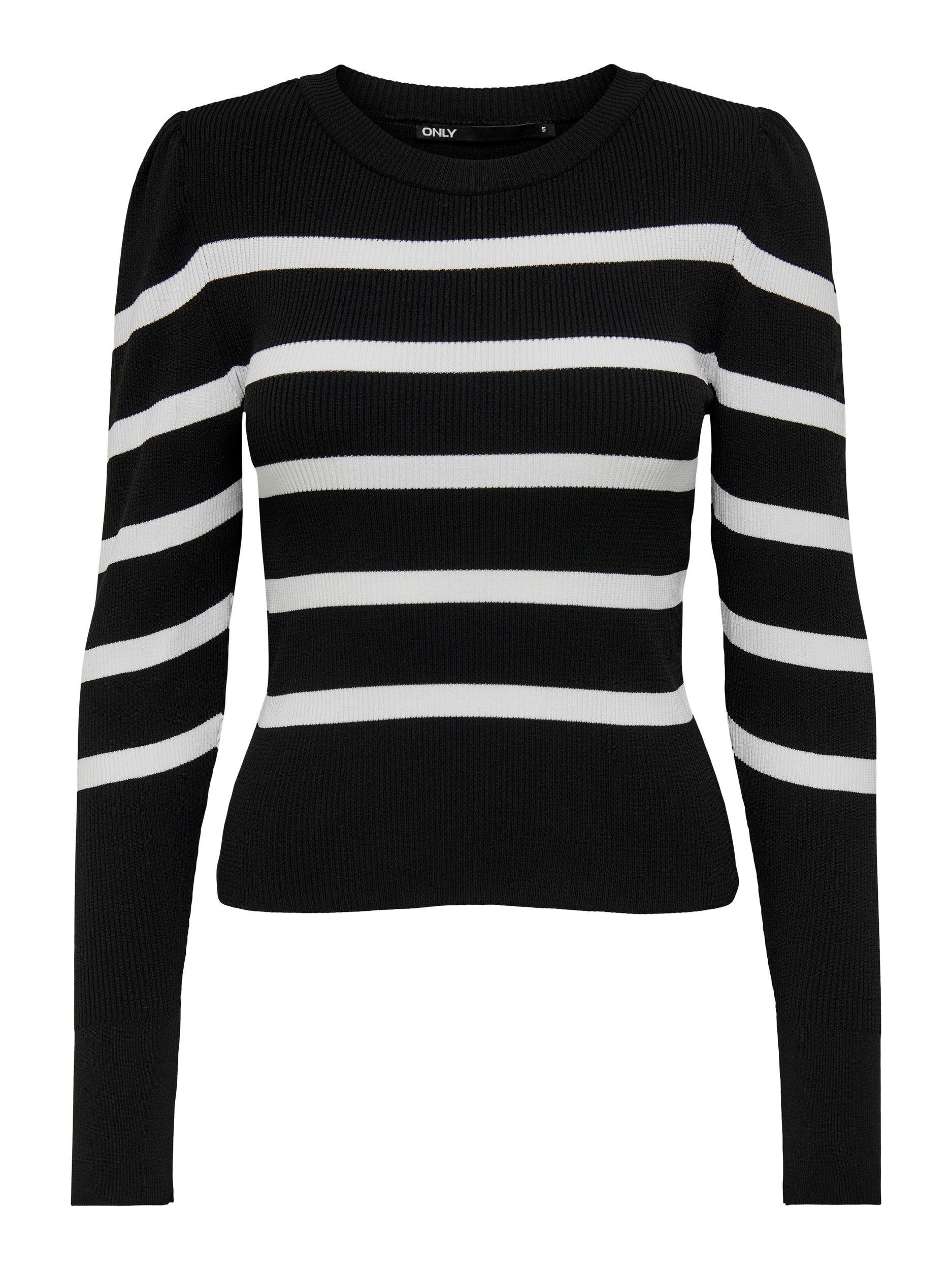 Only Gebreide trui ONLSALLY L/S PUFF PULLOVER KNT NOOS