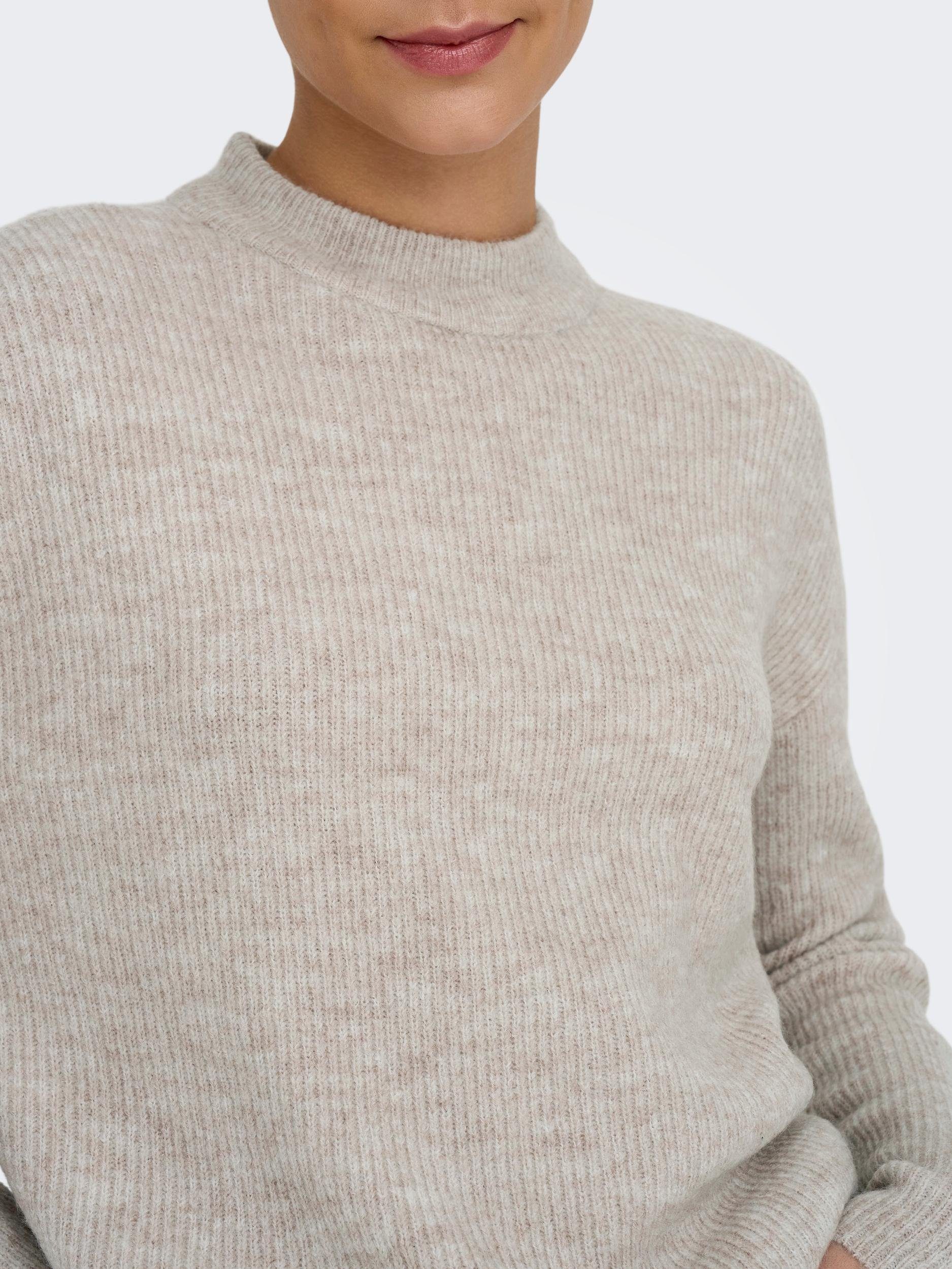 Only Gebreide trui ONLCAMILLA O-NECK L/S PULLOVER KNT