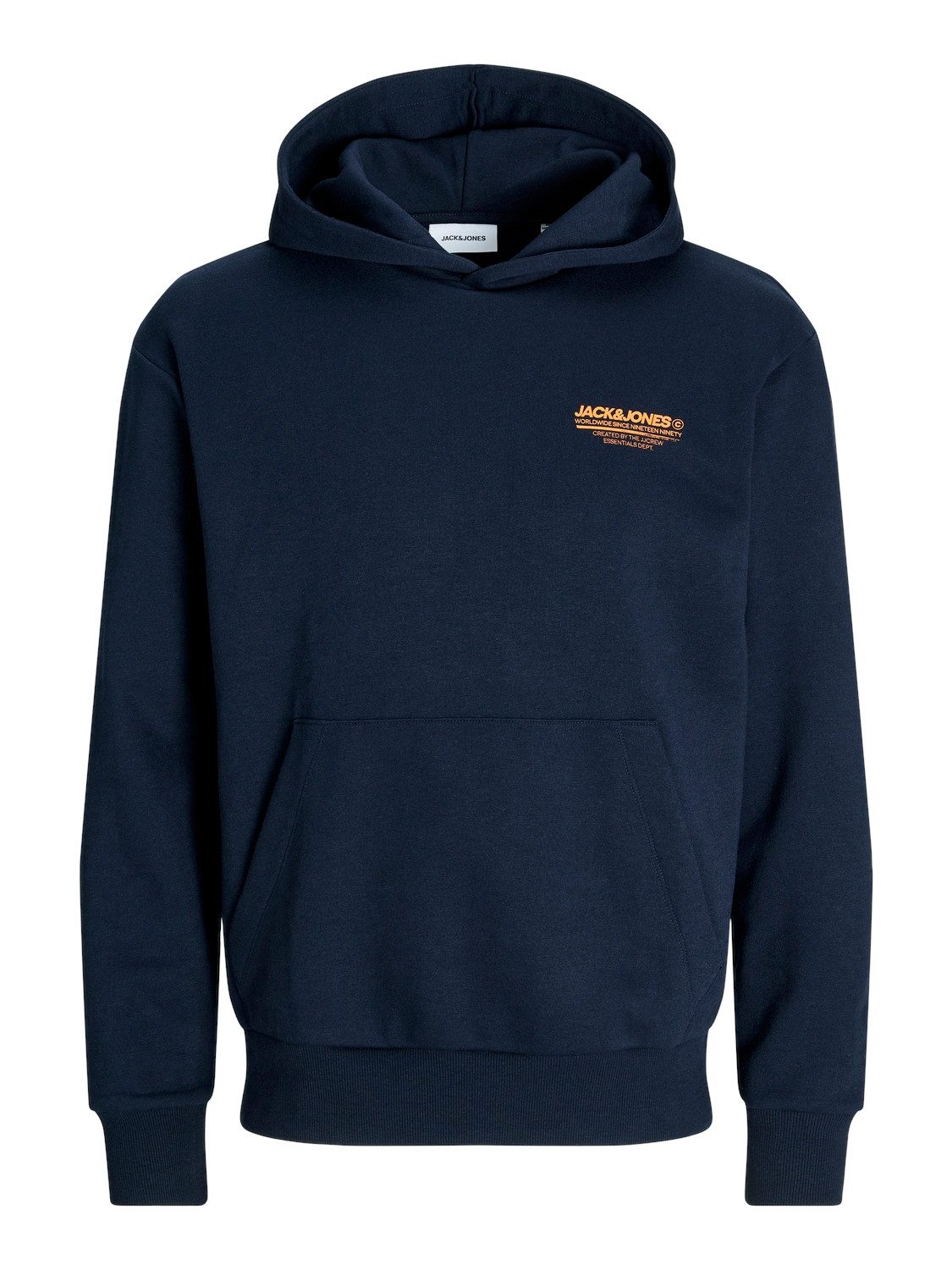 Jack & Jones PlusSize Hoodie JJOLIVE SWEAT HOOD PLS heren hoodies maat 5XL blauw