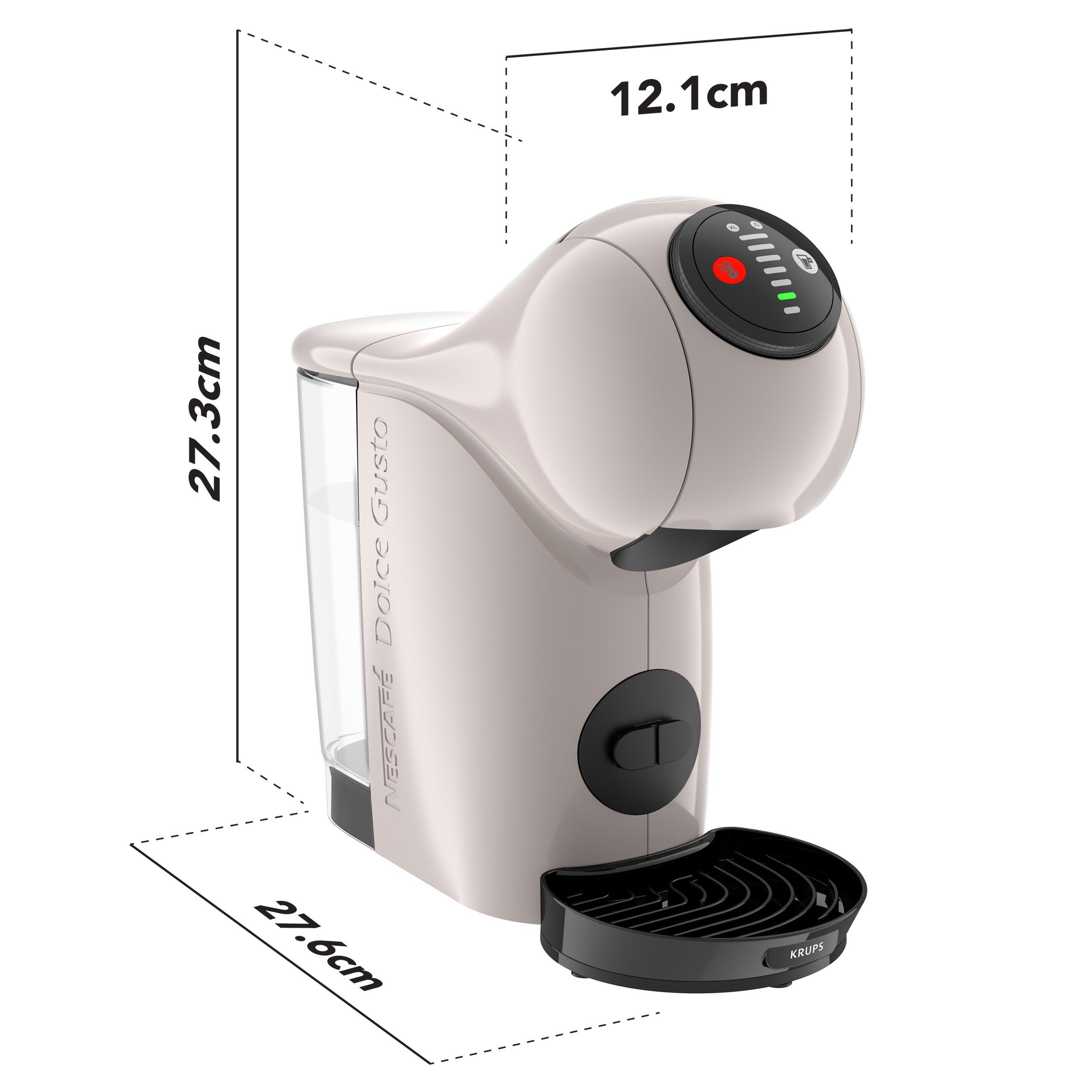 Krups Koffiecapsulemachine KP243A Genio S, Nescafé Dolce Gusto