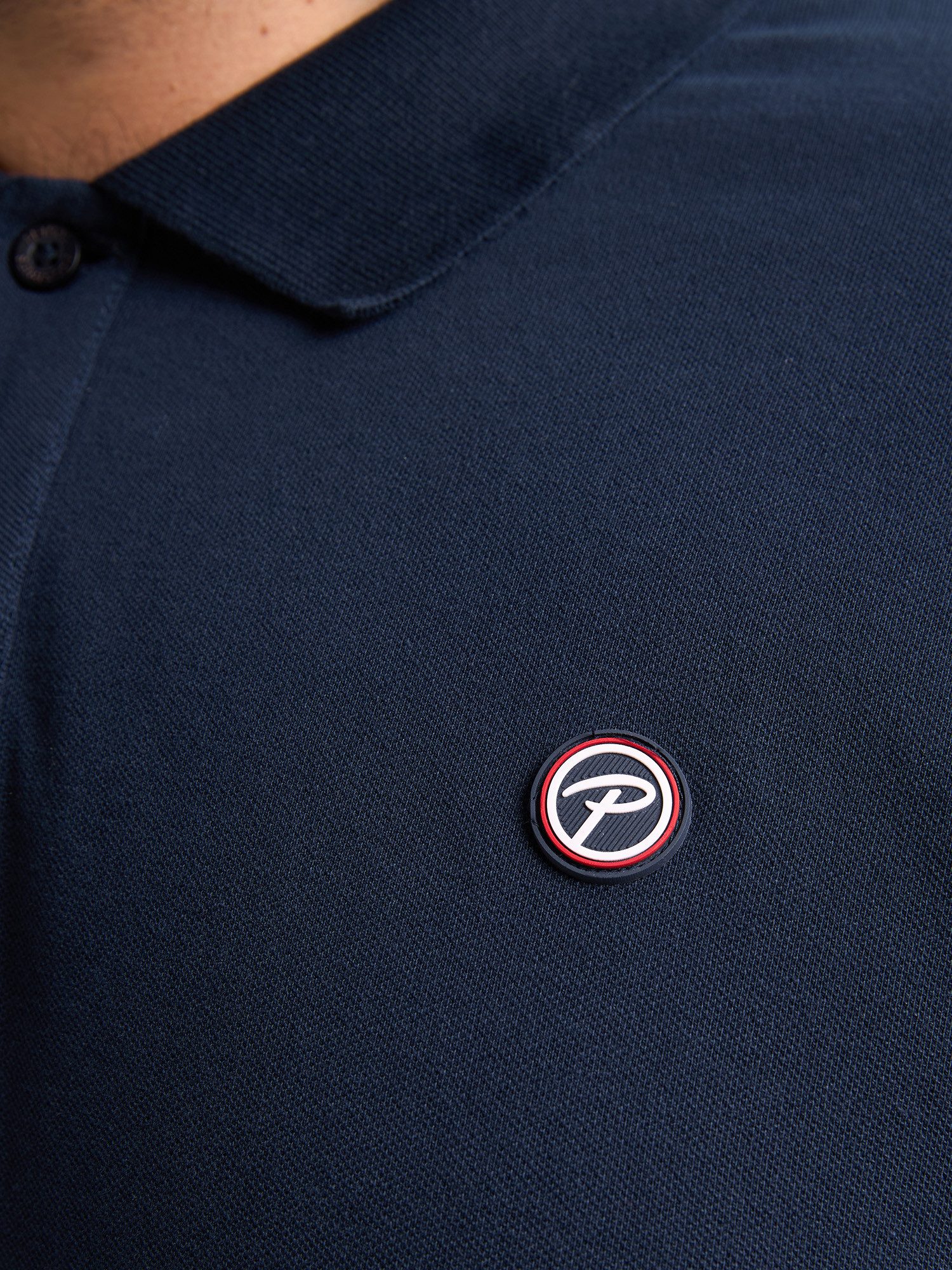 Petrol Industries Poloshirt met geborduurd logo