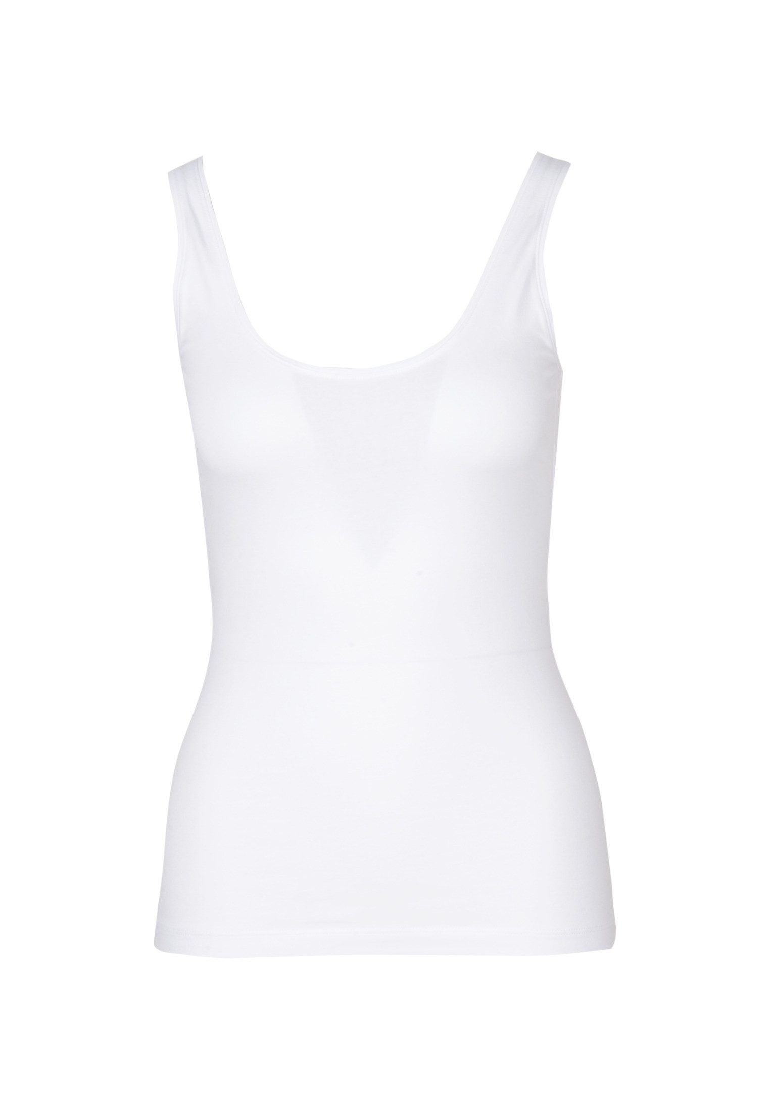 seidensticker Shirttop Zwarte roos Zonder mouwen ronde hals