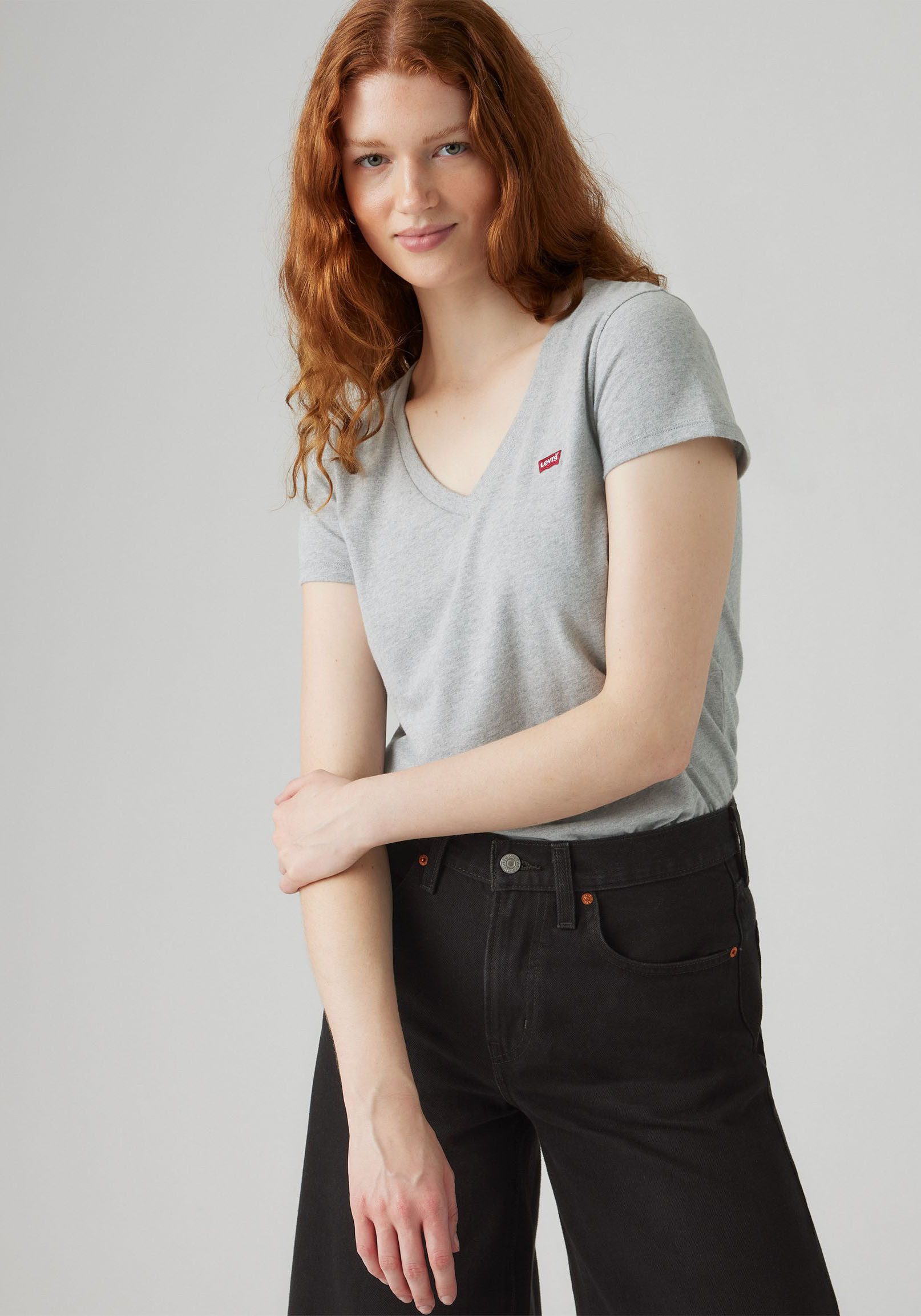 Levi's® T-shirt VNECK TEE 2 PACK (set, 2-delig)