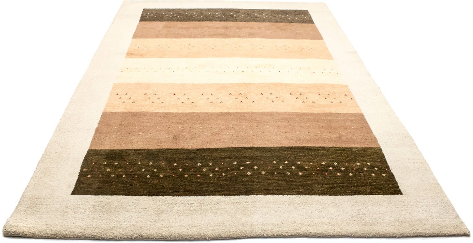 morgenland Wollen kleed Gabbeh-kleed met de hand geknoopt beige handgeknoopt