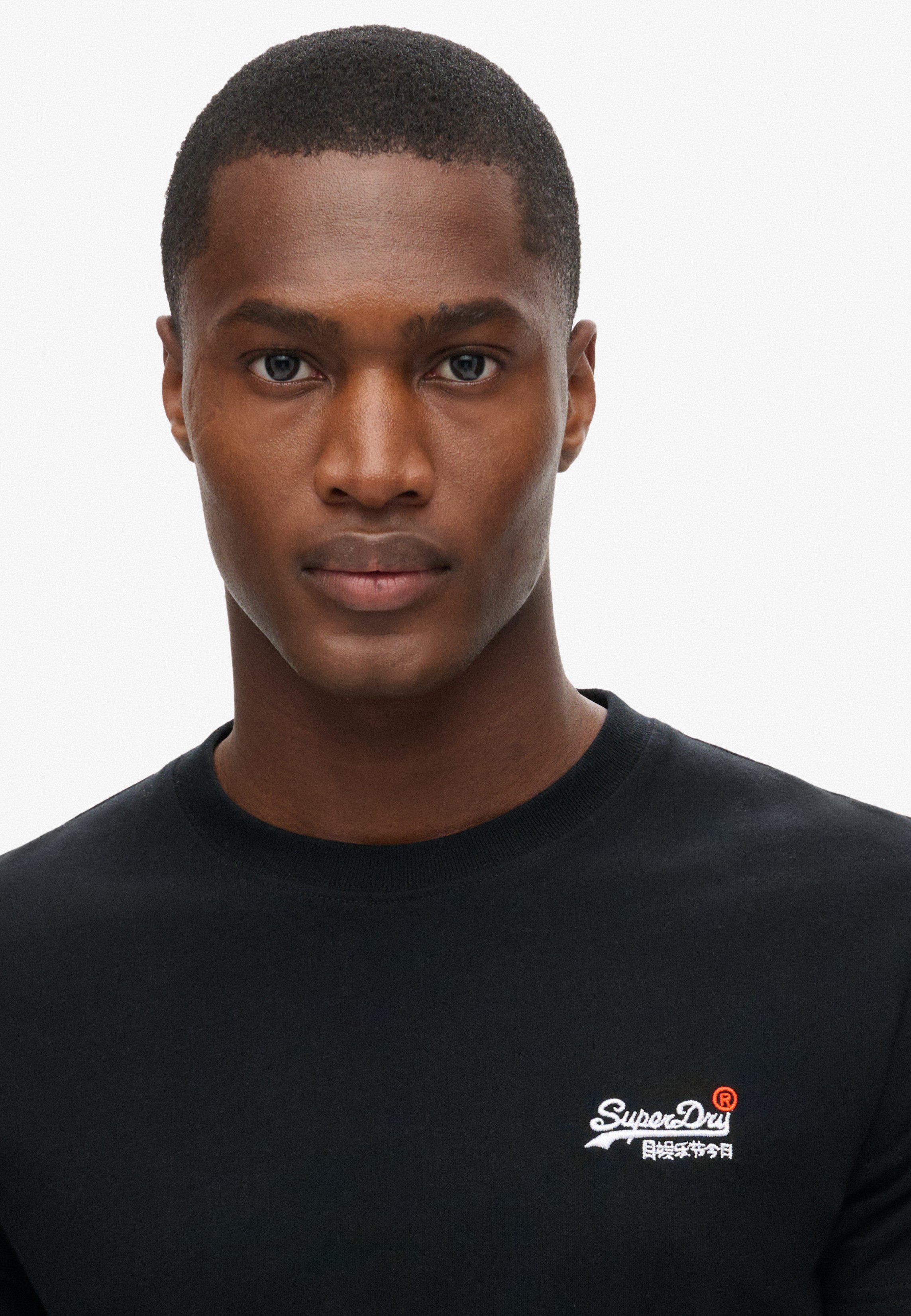 Superdry Shirt met ronde hals ESSENTIAL CONTRAST EMB TEE