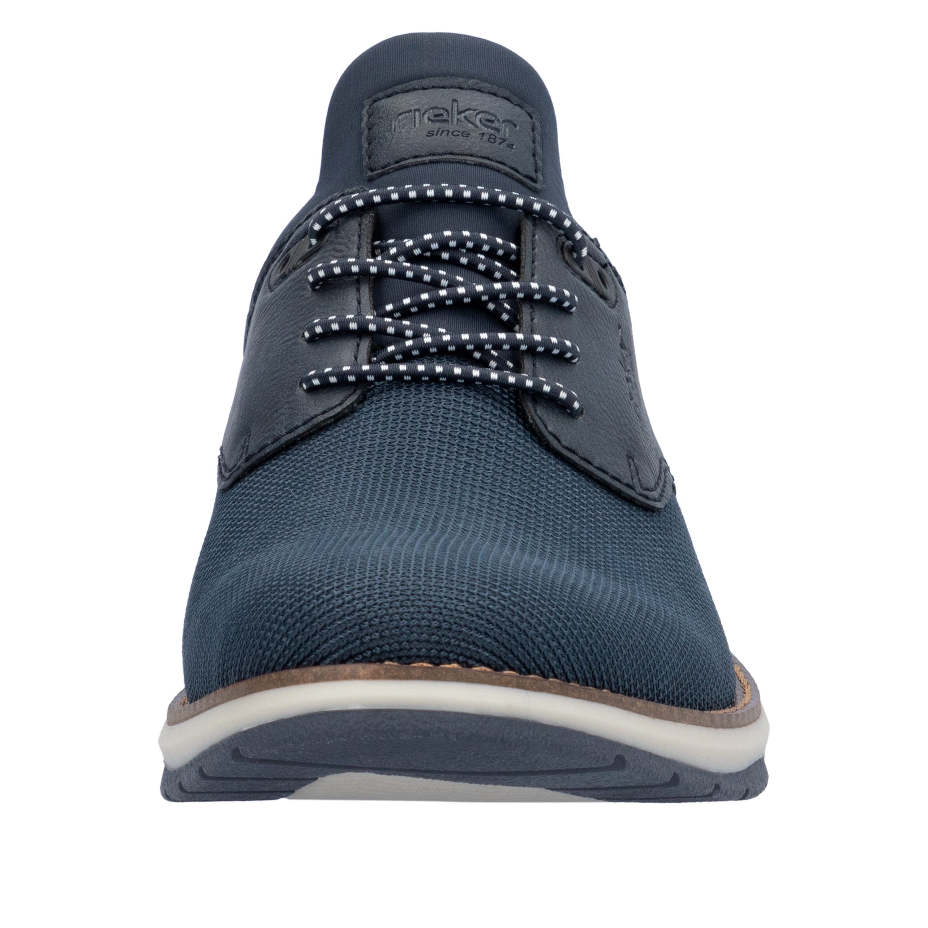 Rieker Slip-on sneakers lage schoen, vrijetijdsschoen, instapschoen met elastiek