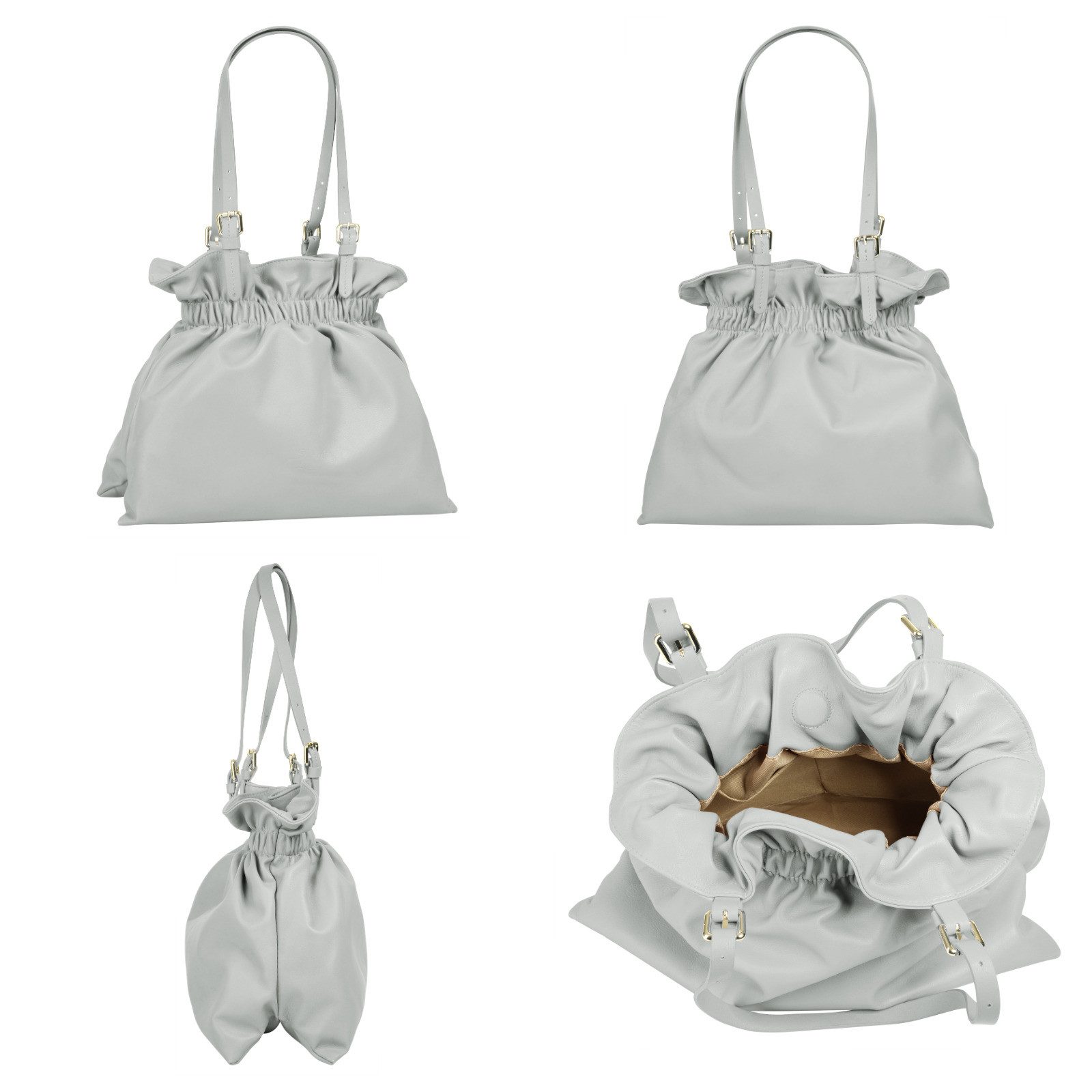 Samantha Look Shopper echt leer, made in italy