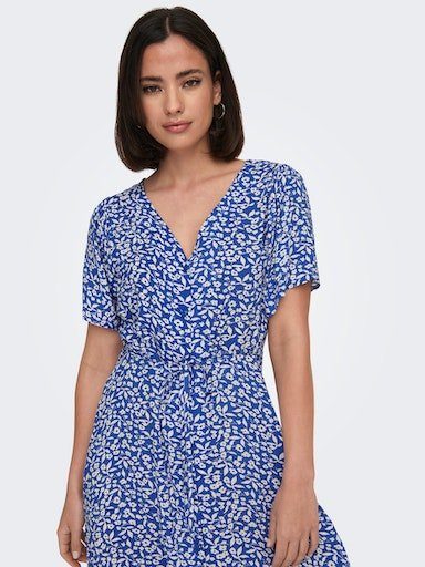 Only Mini-jurk ONLEVIDA S/S SHORT DRESS WVN NOOS