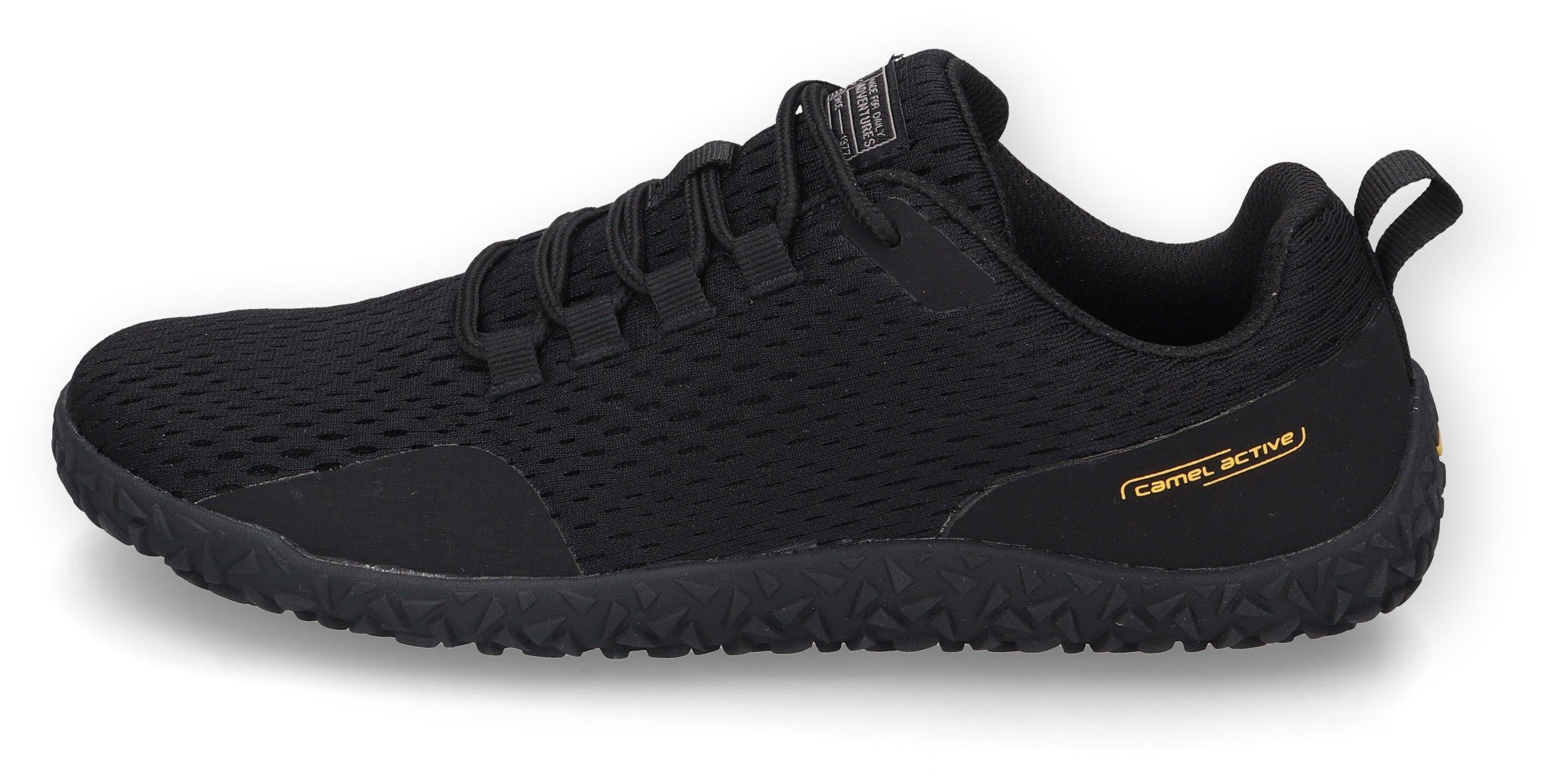 camel active Barefootschoenen , sneakers, veterschoen, comfort schoen met praktische vetersluiting