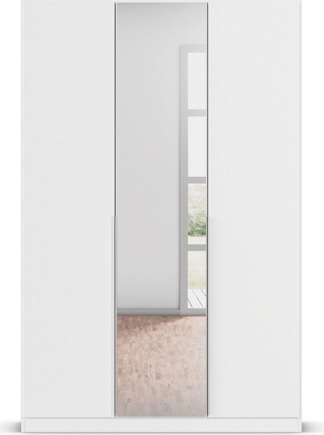 rauch Draaideurkast Kledingkast kast garderobe AGORDO met decor- of hoogglansfront doordachte binnenuitrusting, in 6 breedtes en 2 hoogtes made in germany
