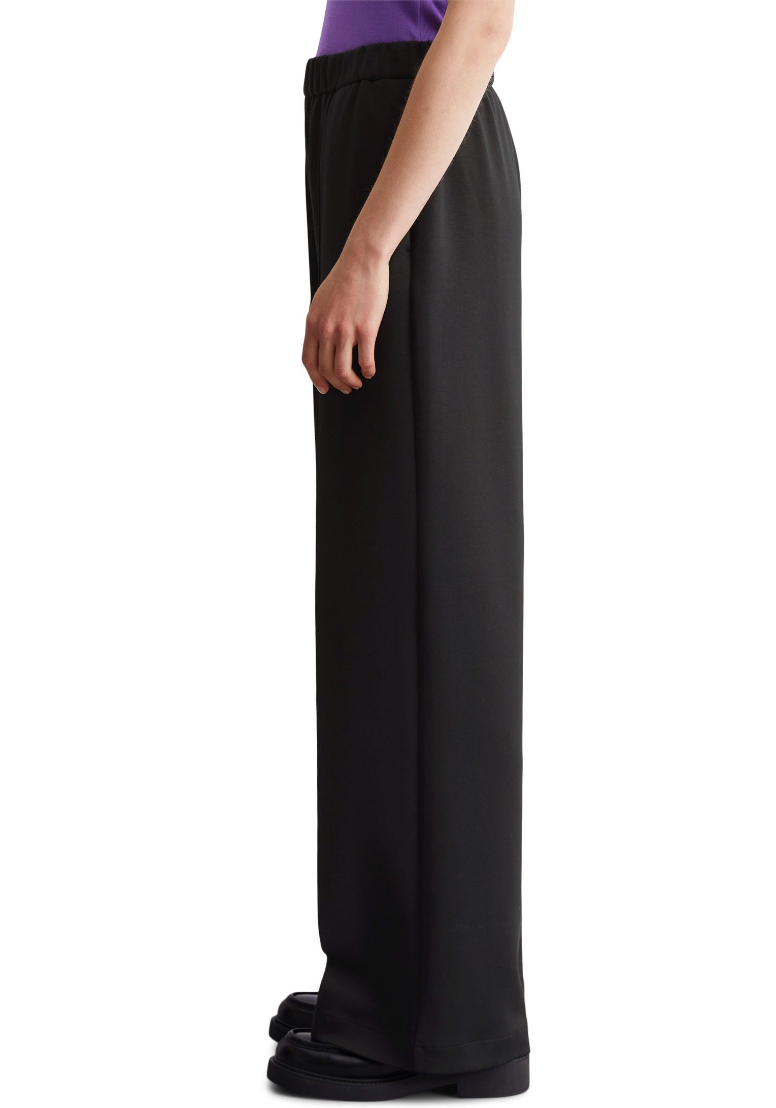 Marc O'Polo DENIM Marlene-broek Drapy Wide Leg Jogger
