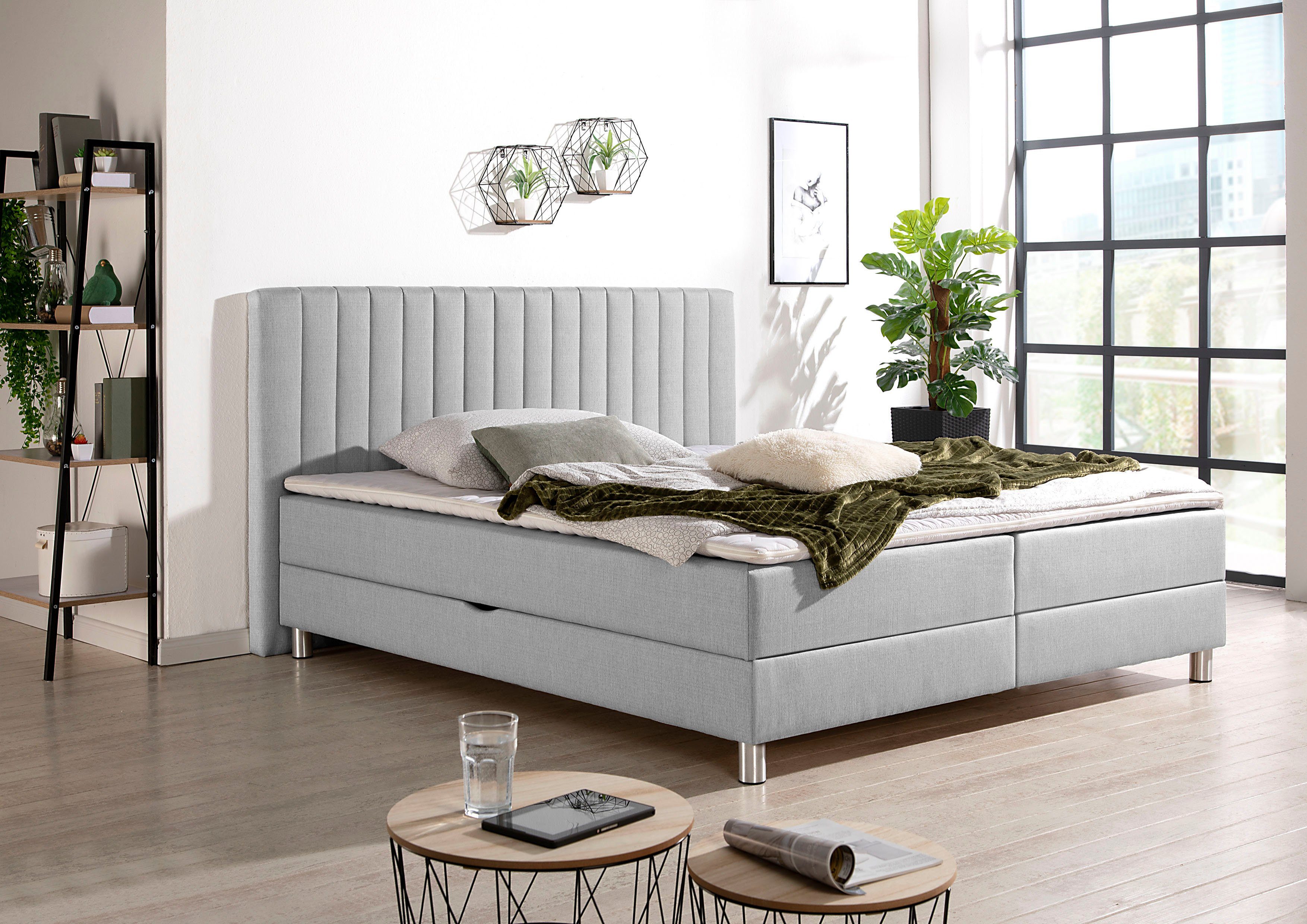 Maintal Boxspring met bedkist en topmatras van koudschuim